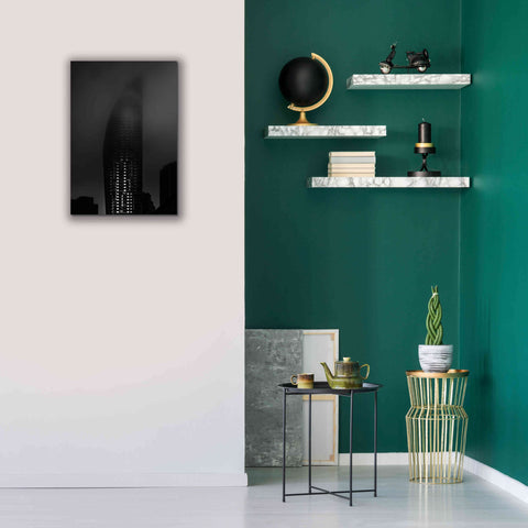 Image of 'Downtown Fogfest No 19' by Brian Carson, Giclee Canvas Wall Art,18 x 26