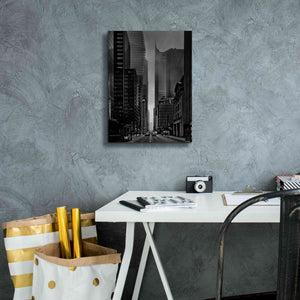 'Downtown Fogfest No 25' by Brian Carson, Giclee Canvas Wall Art,12 x 16