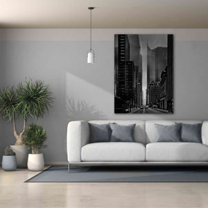 'Downtown Fogfest No 25' by Brian Carson, Giclee Canvas Wall Art,40 x 54