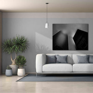 'Downtown Fogfest No 33' by Brian Carson, Giclee Canvas Wall Art,54 x 40