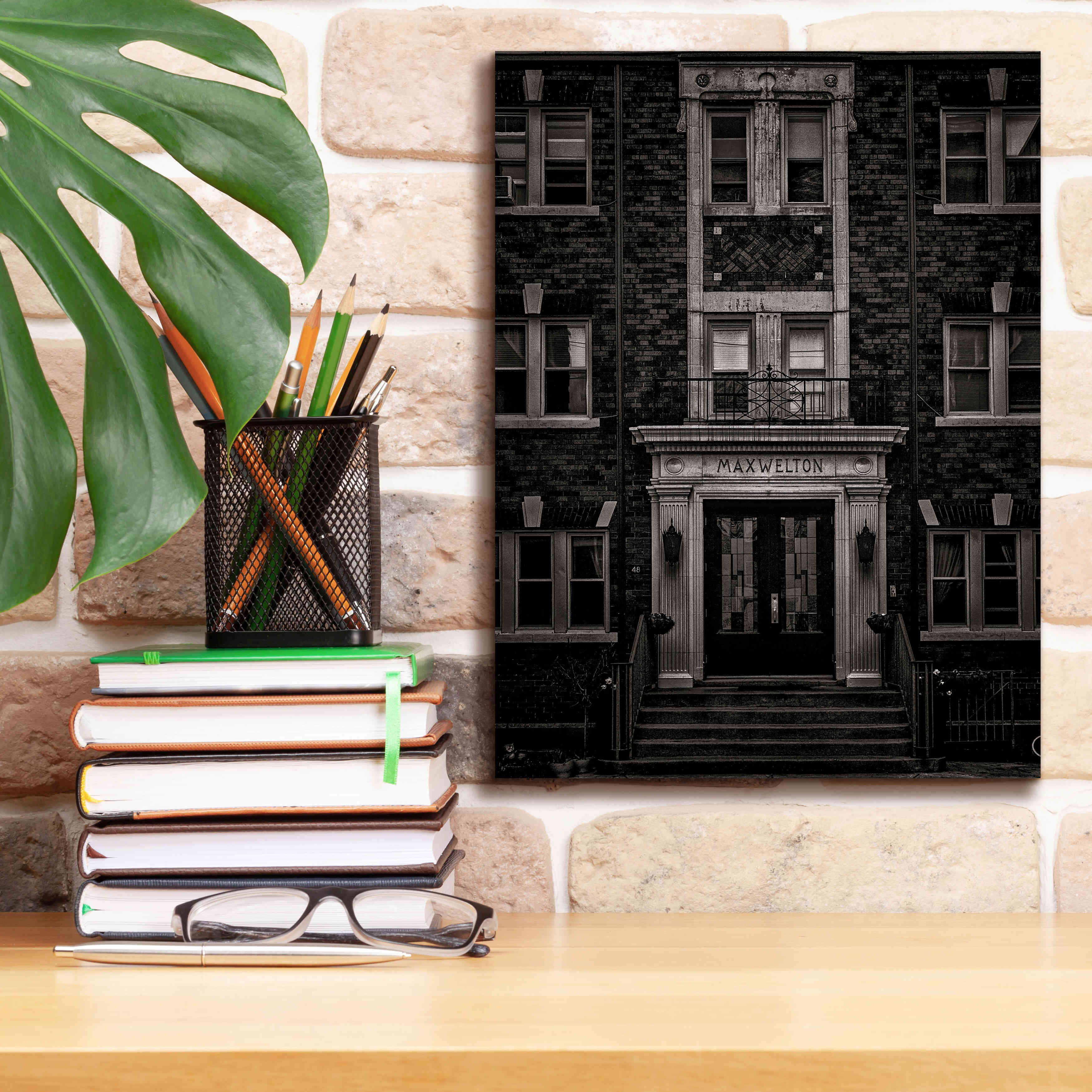 'Geometry No 7' by Brian Carson, Giclee Canvas Wall Art,12 x 16