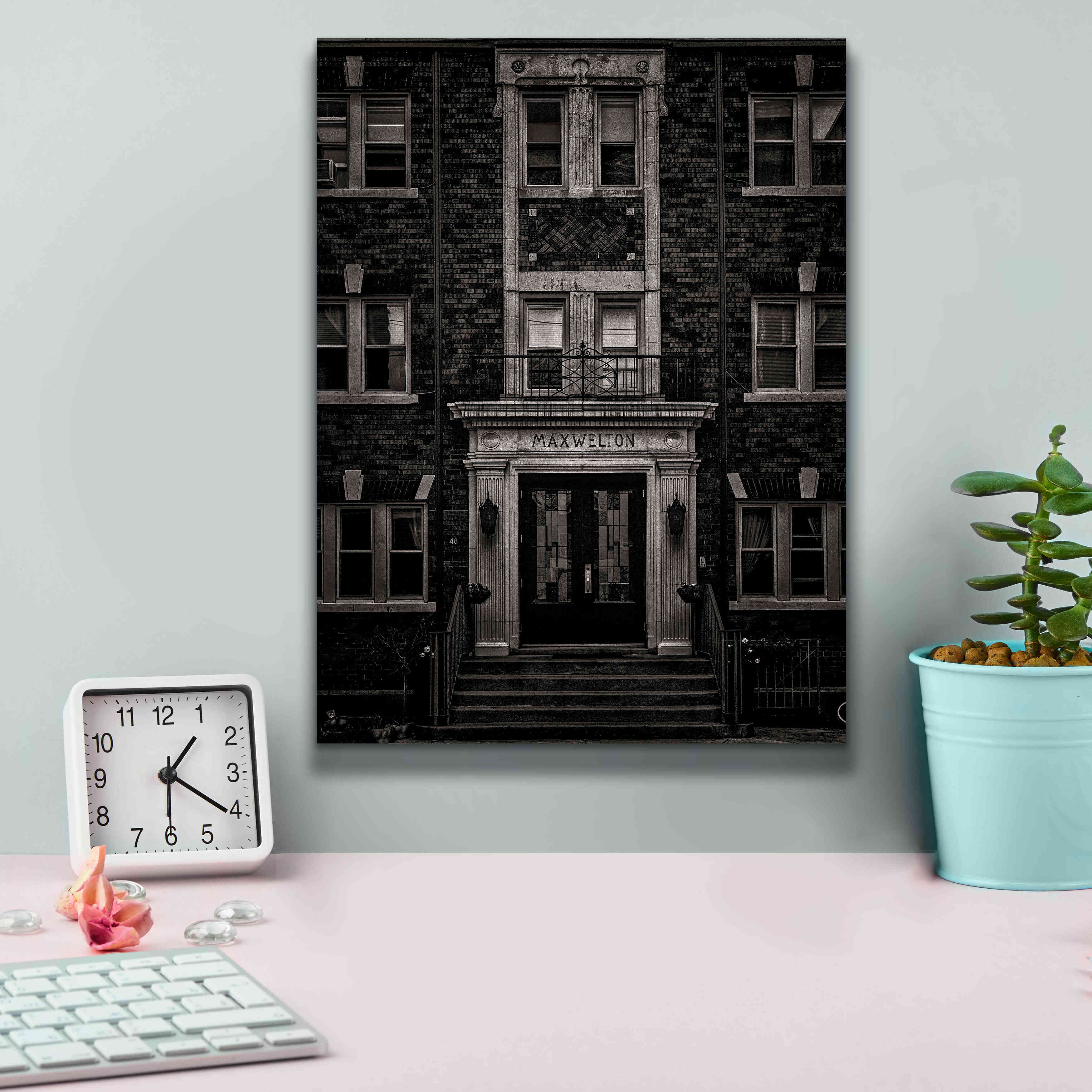 'Geometry No 7' by Brian Carson, Giclee Canvas Wall Art,12 x 16
