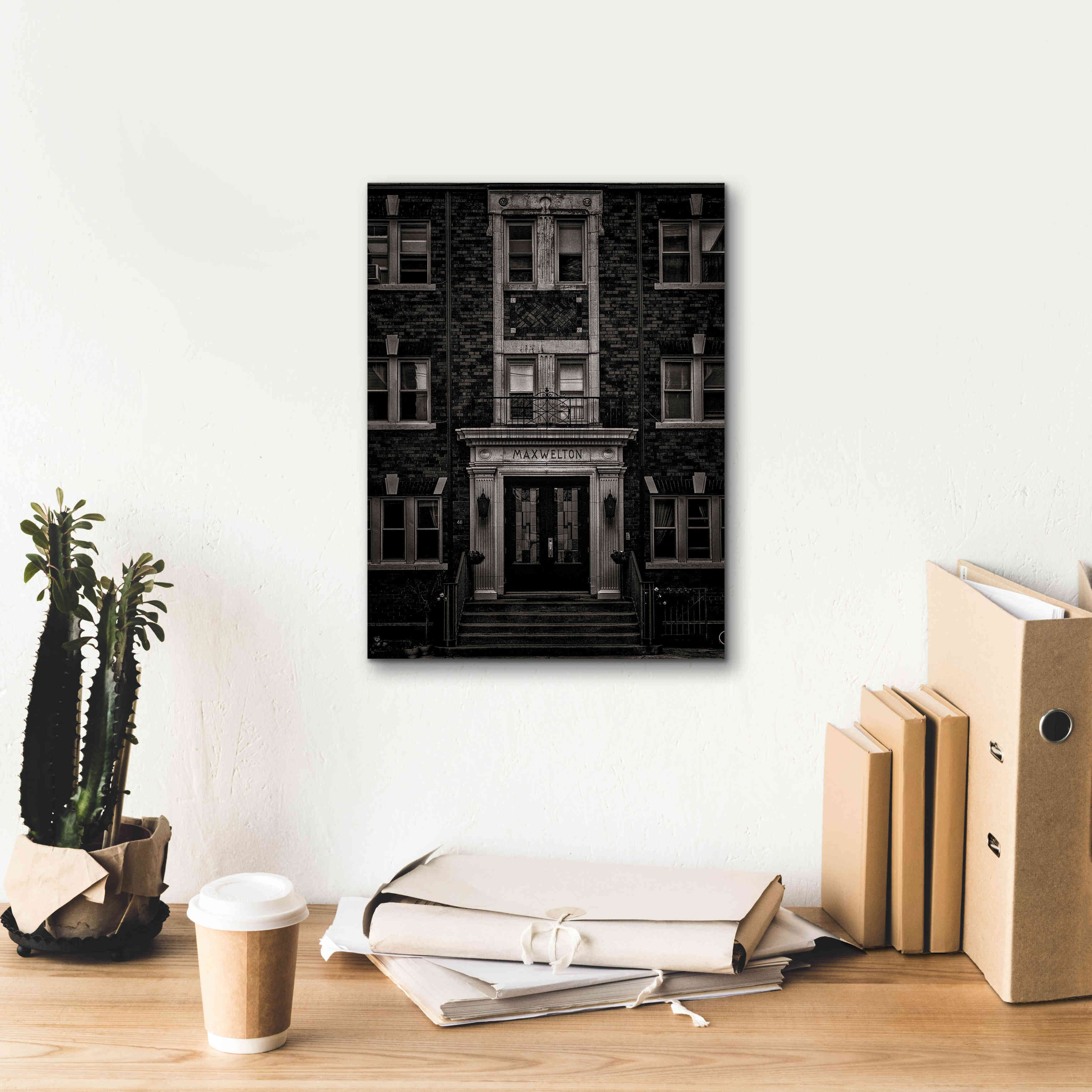 'Geometry No 7' by Brian Carson, Giclee Canvas Wall Art,12 x 16