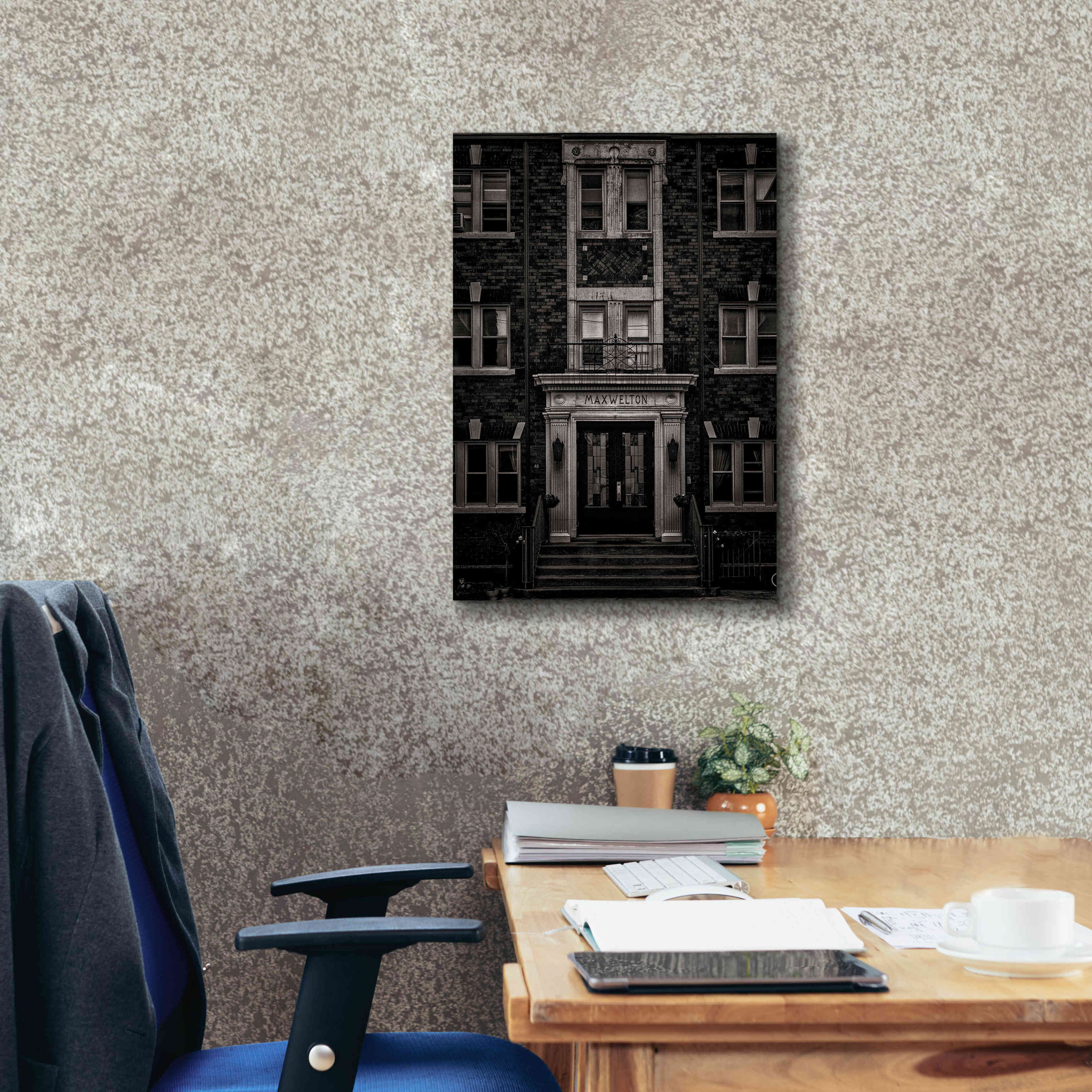 'Geometry No 7' by Brian Carson, Giclee Canvas Wall Art,18 x 26