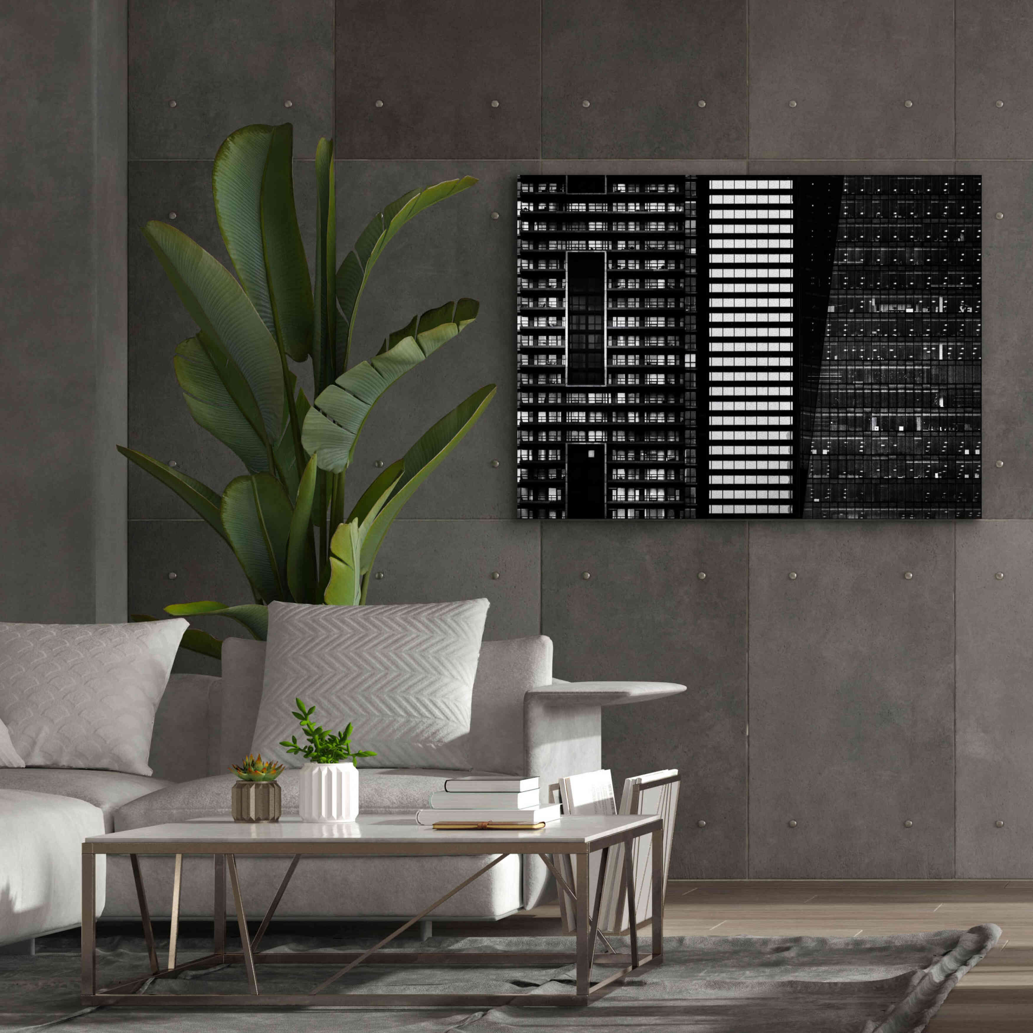 'Geometry No 11' by Brian Carson, Giclee Canvas Wall Art,54 x 40