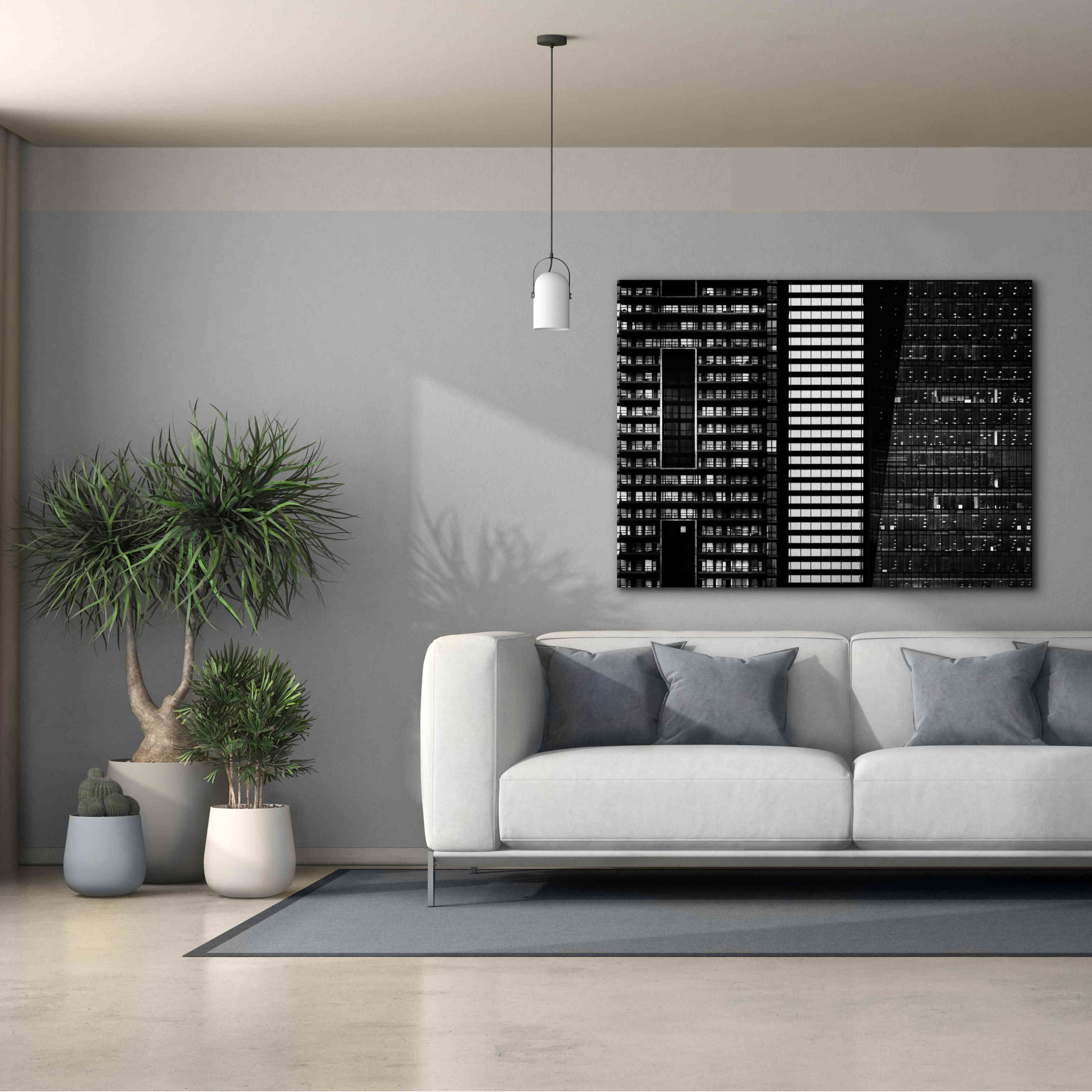 'Geometry No 11' by Brian Carson, Giclee Canvas Wall Art,54 x 40