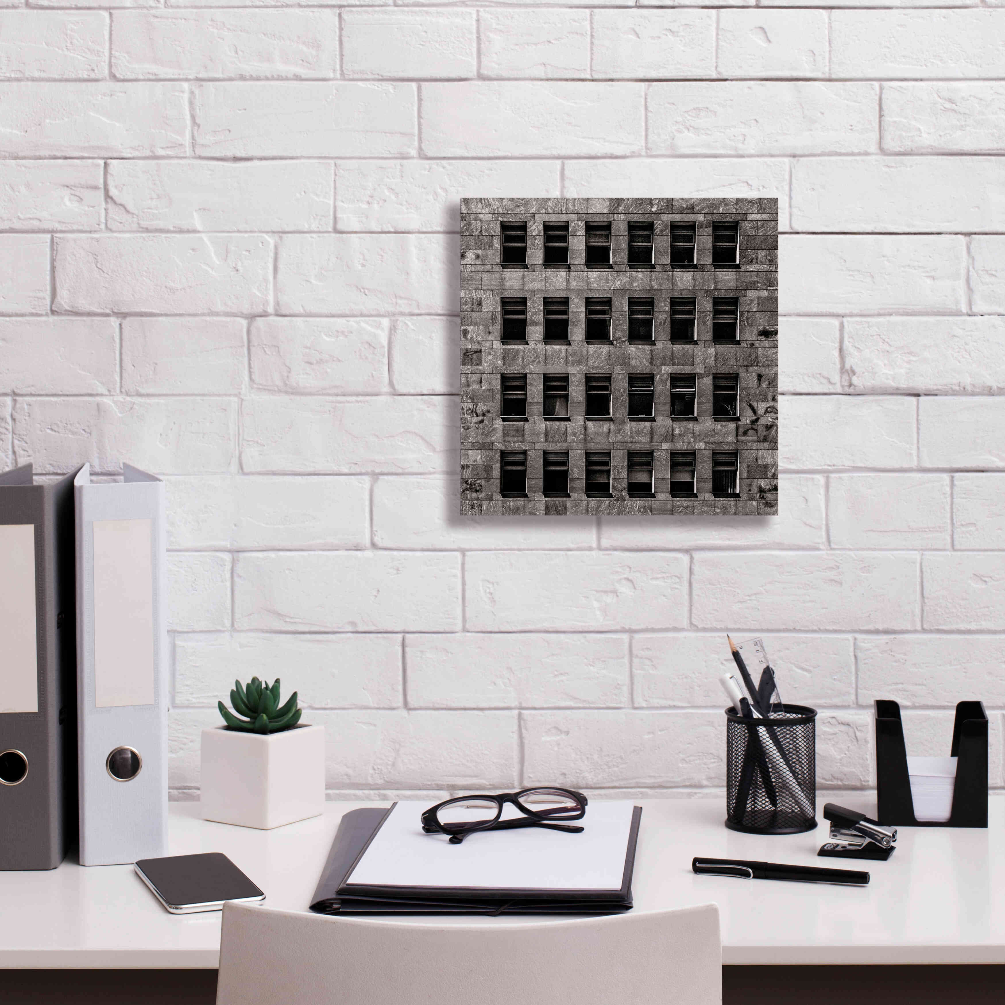 'Geometry No 12' by Brian Carson, Giclee Canvas Wall Art,12 x 12