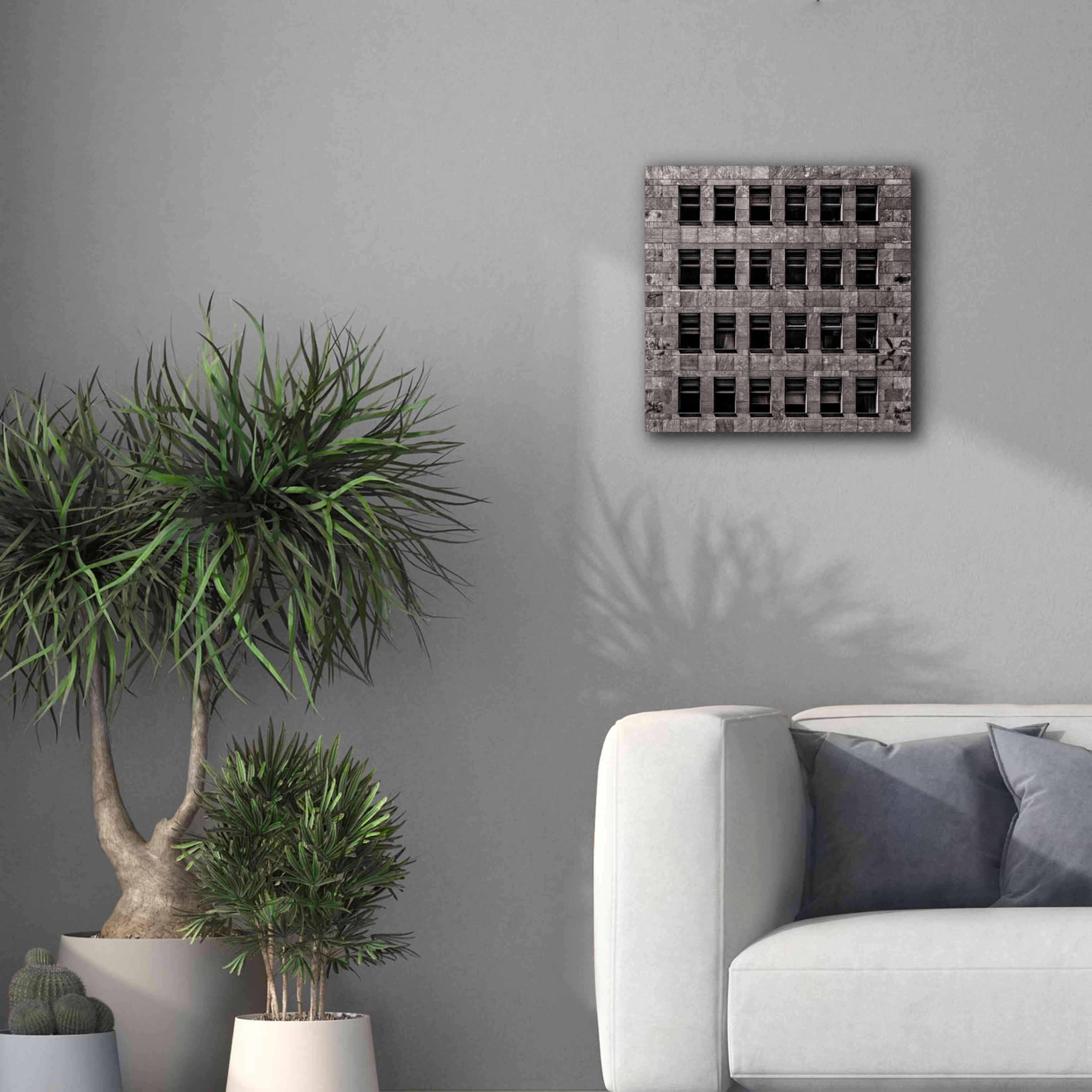 'Geometry No 12' by Brian Carson, Giclee Canvas Wall Art,18 x 18
