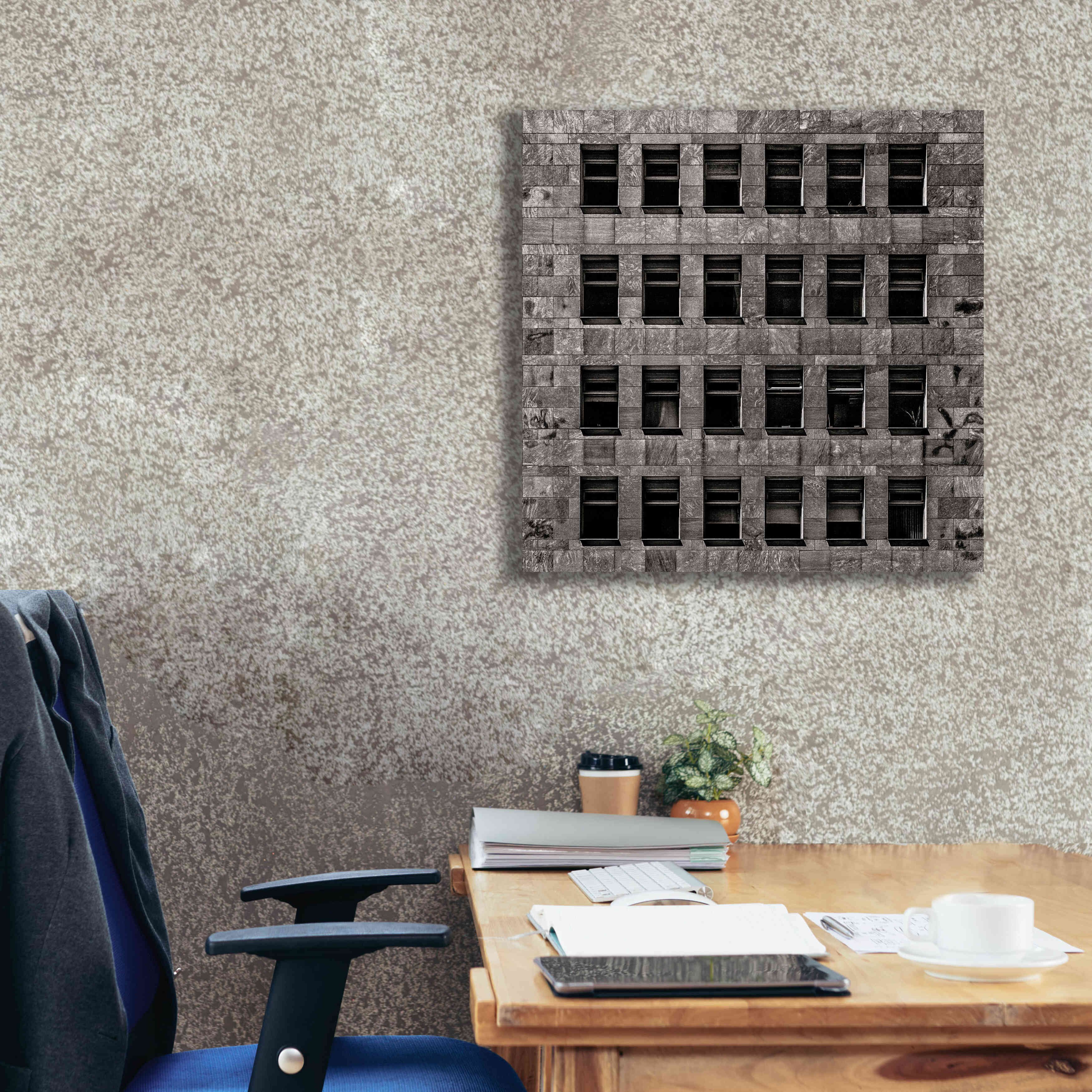 'Geometry No 12' by Brian Carson, Giclee Canvas Wall Art,26 x 26