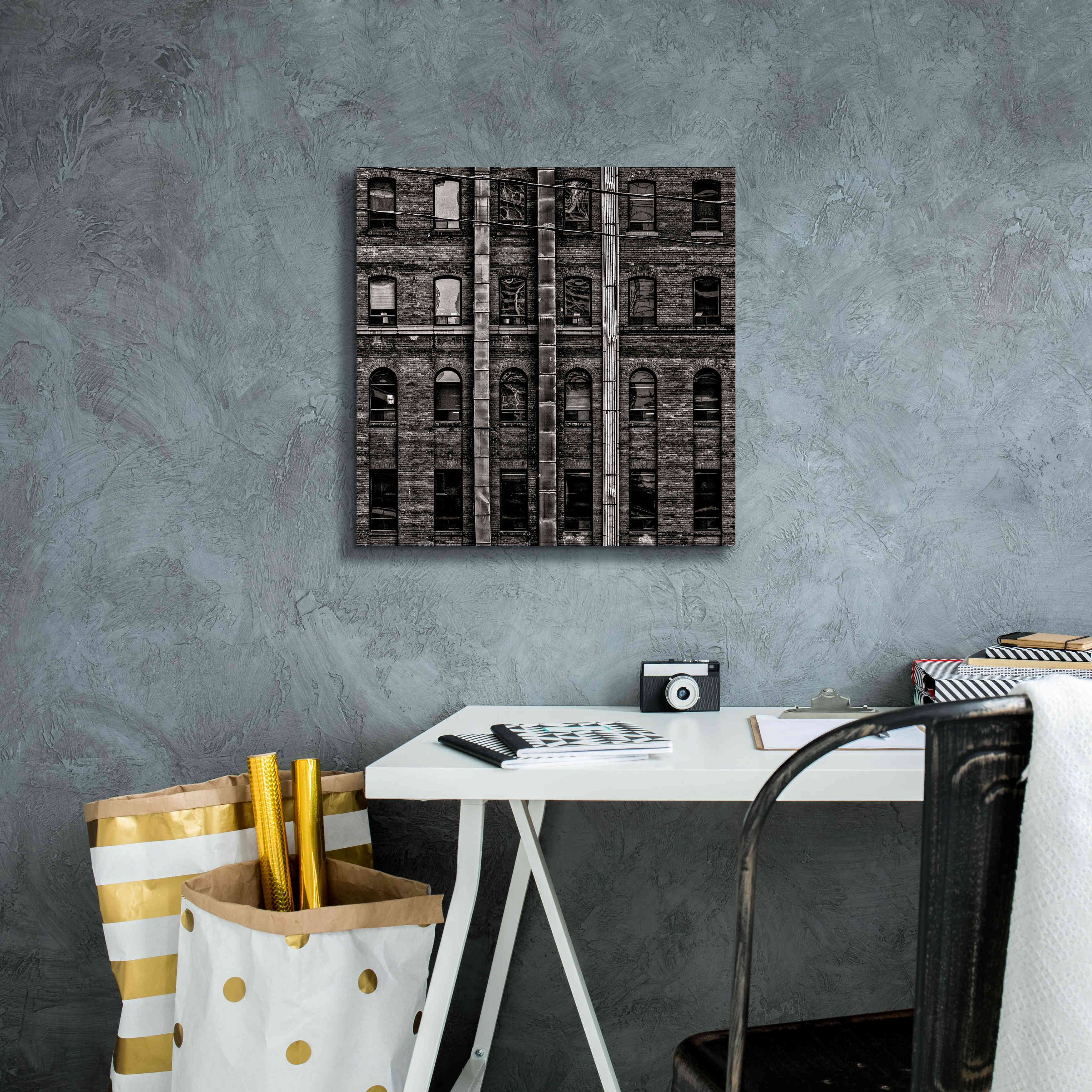 'Geometry No 13' by Brian Carson, Giclee Canvas Wall Art,18 x 18