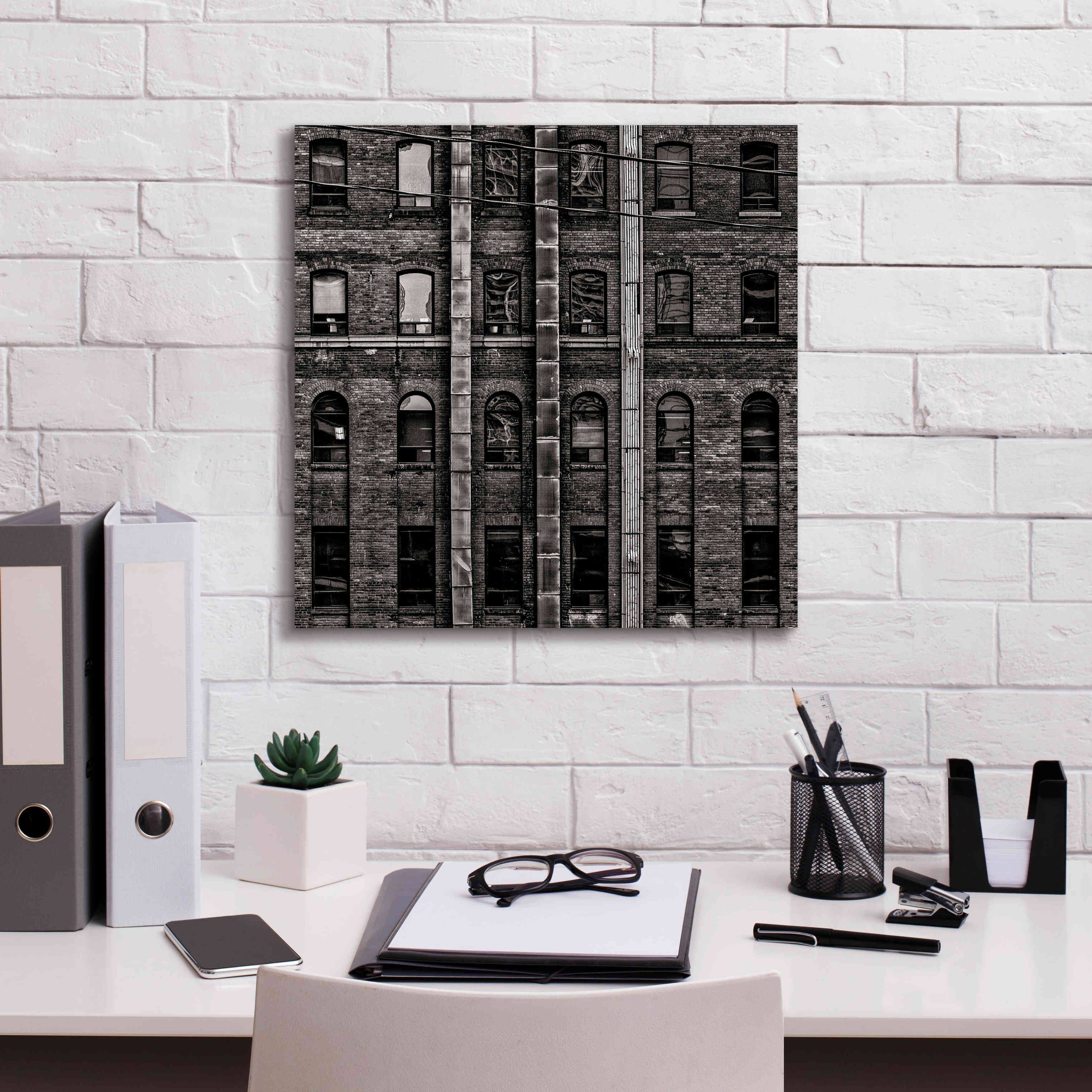 'Geometry No 13' by Brian Carson, Giclee Canvas Wall Art,18 x 18