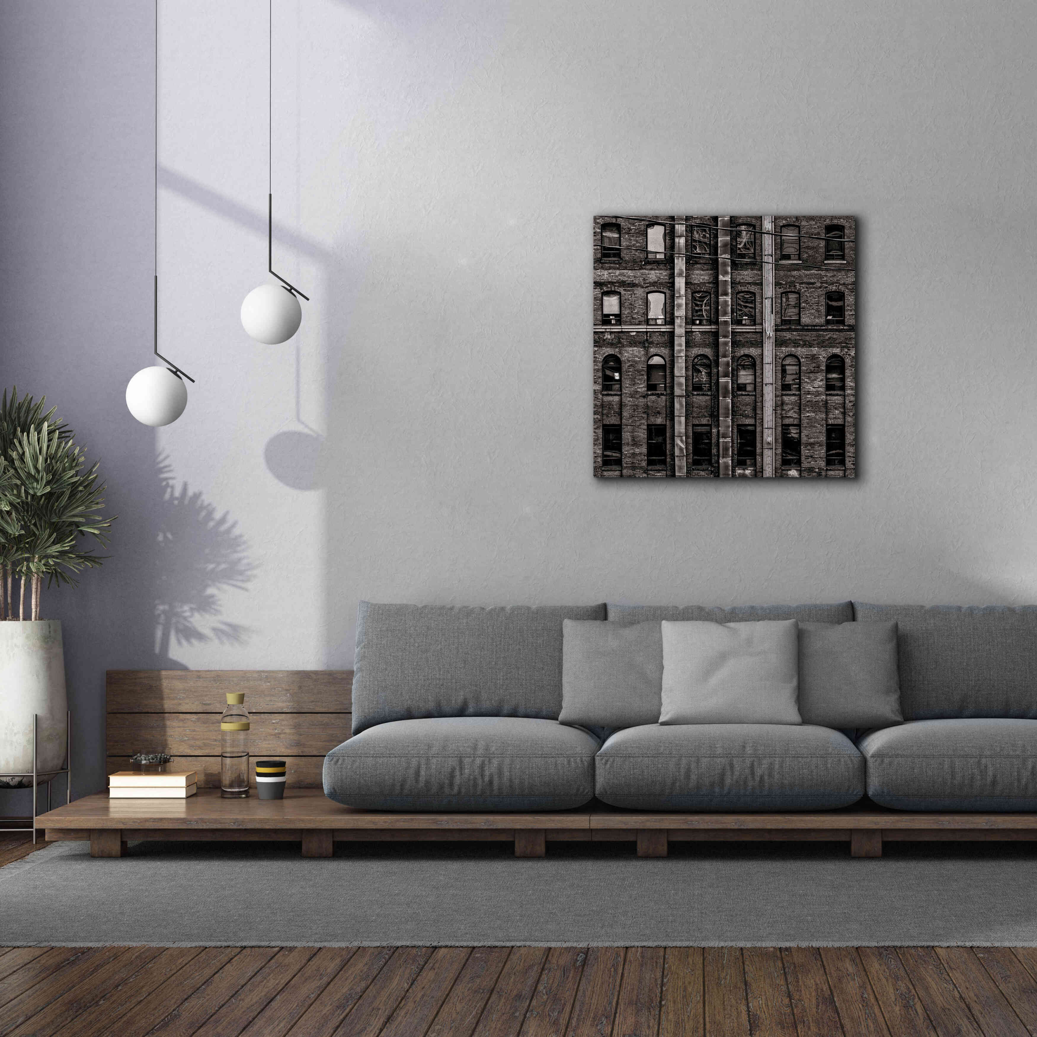'Geometry No 13' by Brian Carson, Giclee Canvas Wall Art,37 x 37