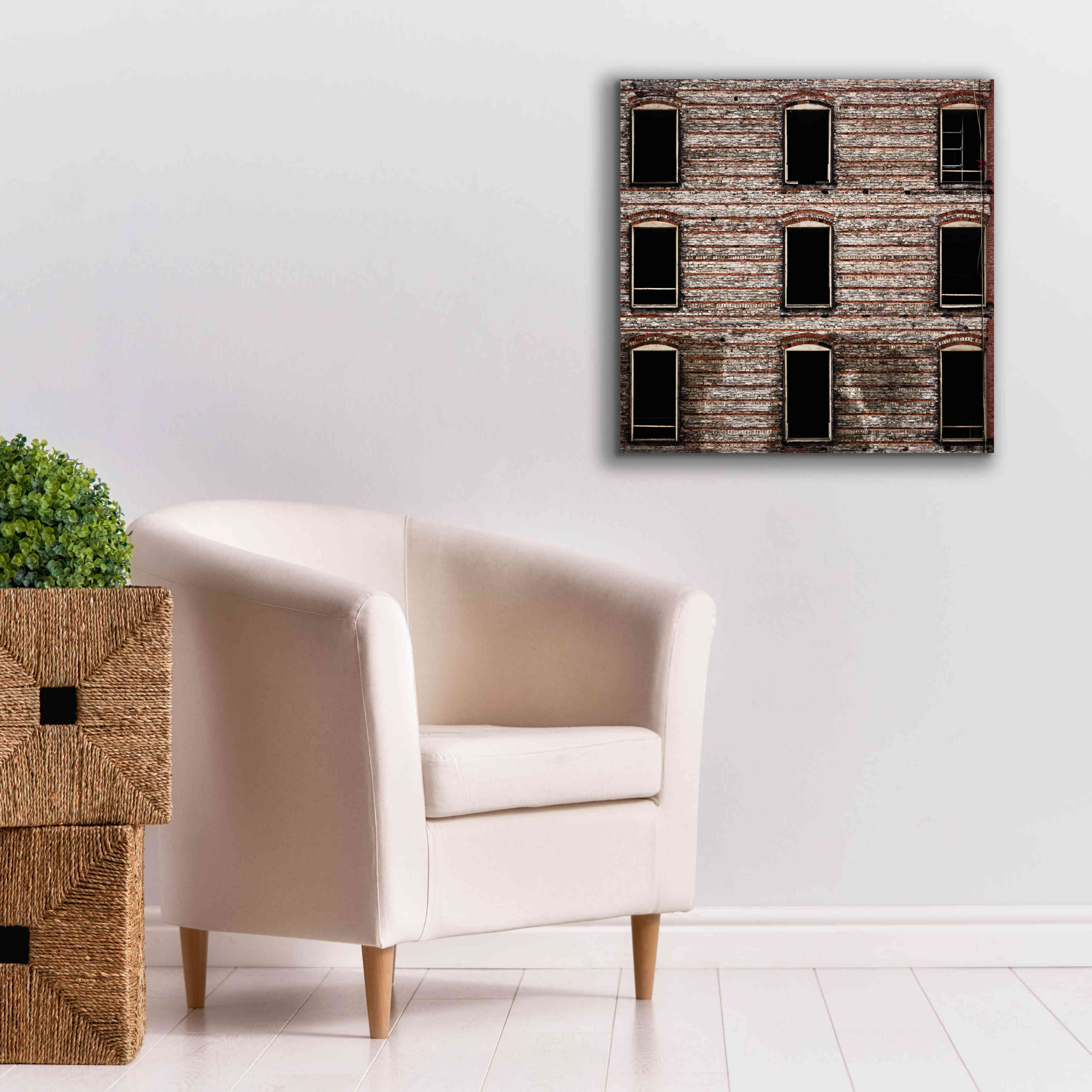 'Geometry No 14 Color Version' by Brian Carson, Giclee Canvas Wall Art,26 x 26