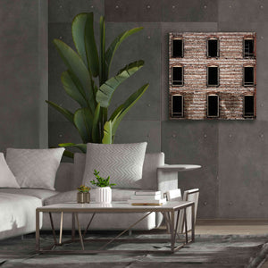 'Geometry No 14 Color Version' by Brian Carson, Giclee Canvas Wall Art,37 x 37