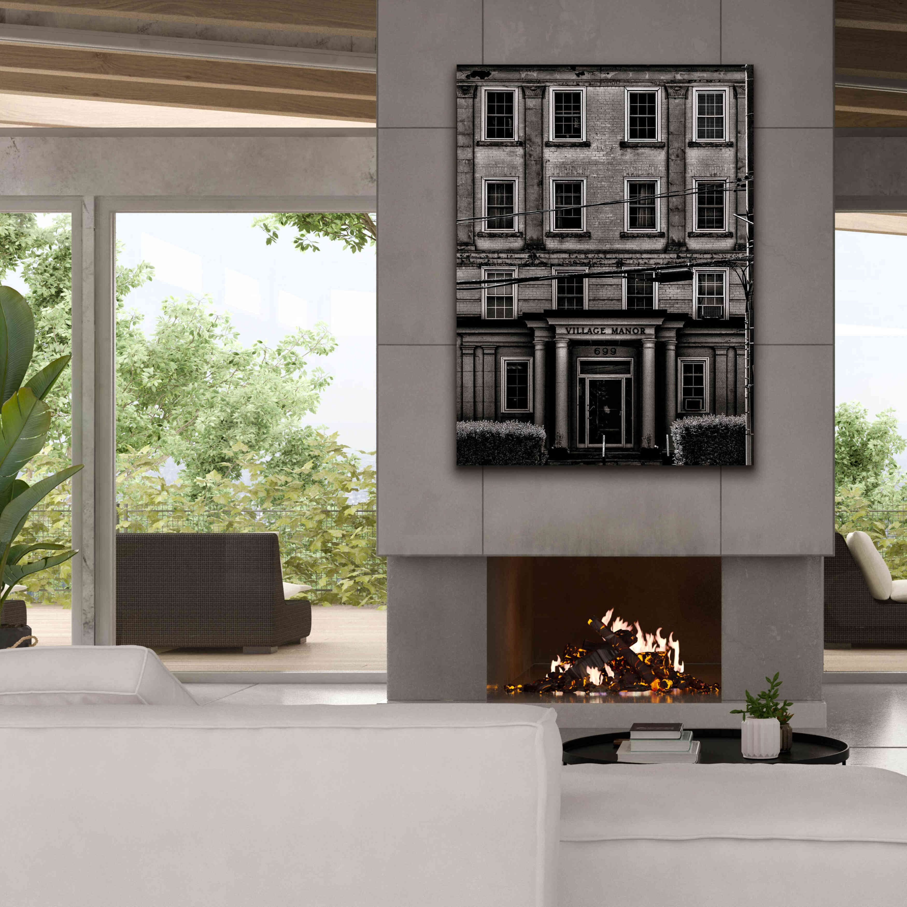 'Geometry No 17' by Brian Carson, Giclee Canvas Wall Art,40 x 54