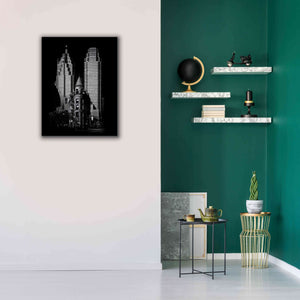 'Gooderham Flatiron Building And Toronto Downtown No 2' by Brian Carson, Giclee Canvas Wall Art,26 x 34