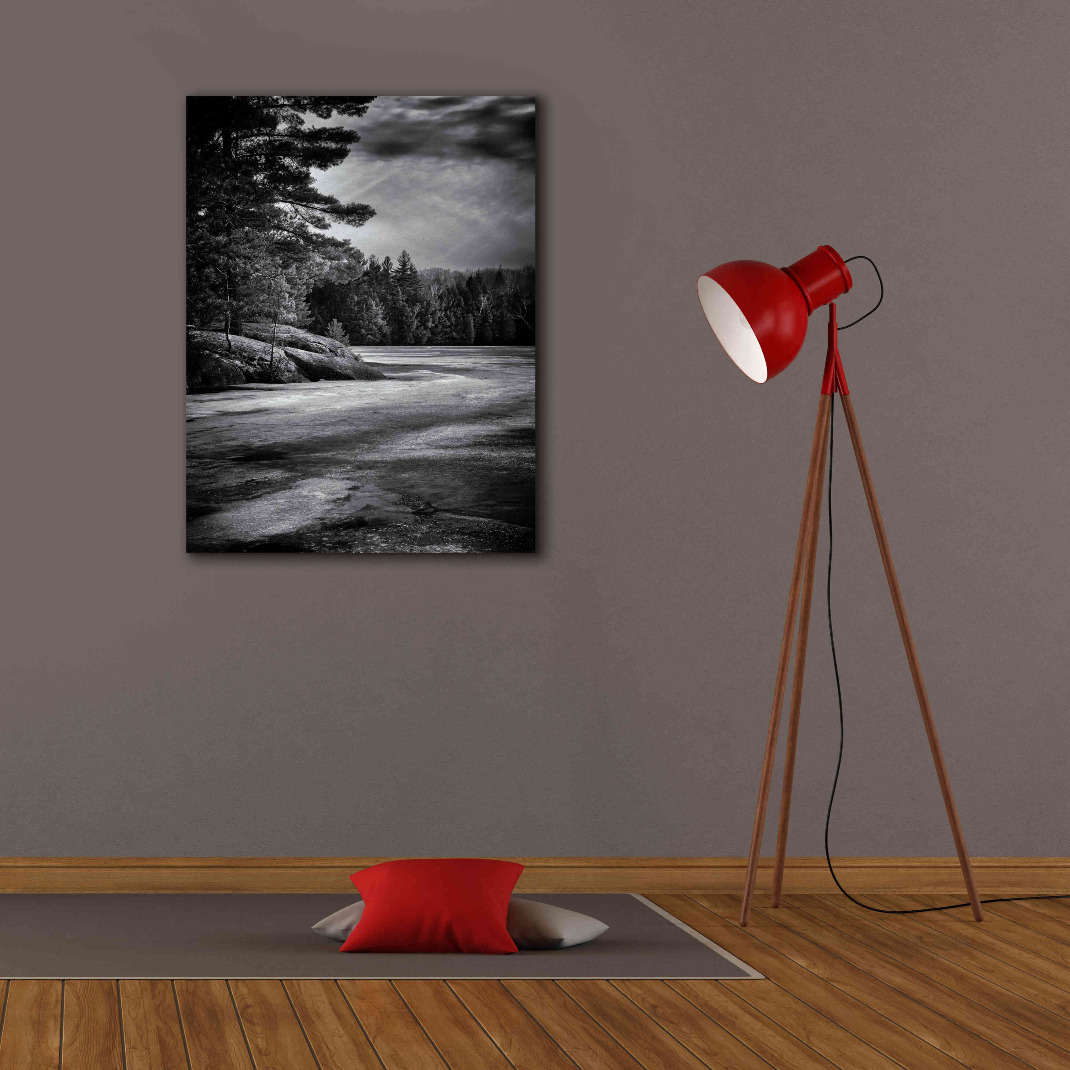 'Gullwing Lake No 4' by Brian Carson, Giclee Canvas Wall Art,26 x 34