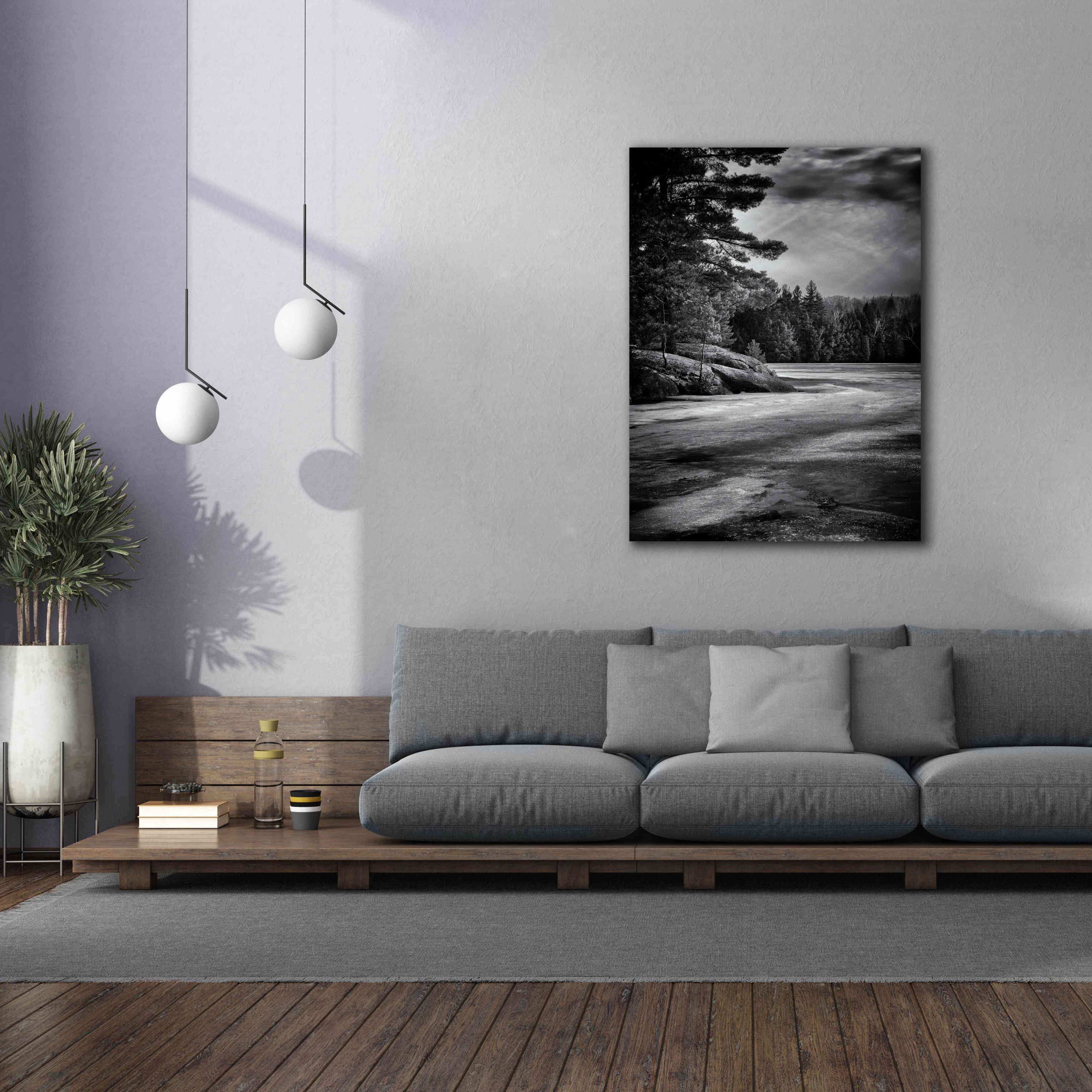 'Gullwing Lake No 4' by Brian Carson, Giclee Canvas Wall Art,40 x 54