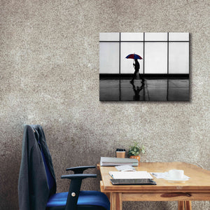 'It Was A Rainy Day No 5' by Brian Carson, Giclee Canvas Wall Art,34 x 26