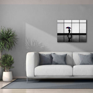 'It Was A Rainy Day No 5' by Brian Carson, Giclee Canvas Wall Art,34 x 26
