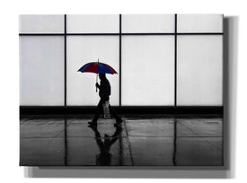 'It Was A Rainy Day No 5' by Brian Carson, Giclee Canvas Wall Art