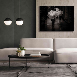 'It Was A Rainy Day No 13' by Brian Carson, Giclee Canvas Wall Art,54 x 40
