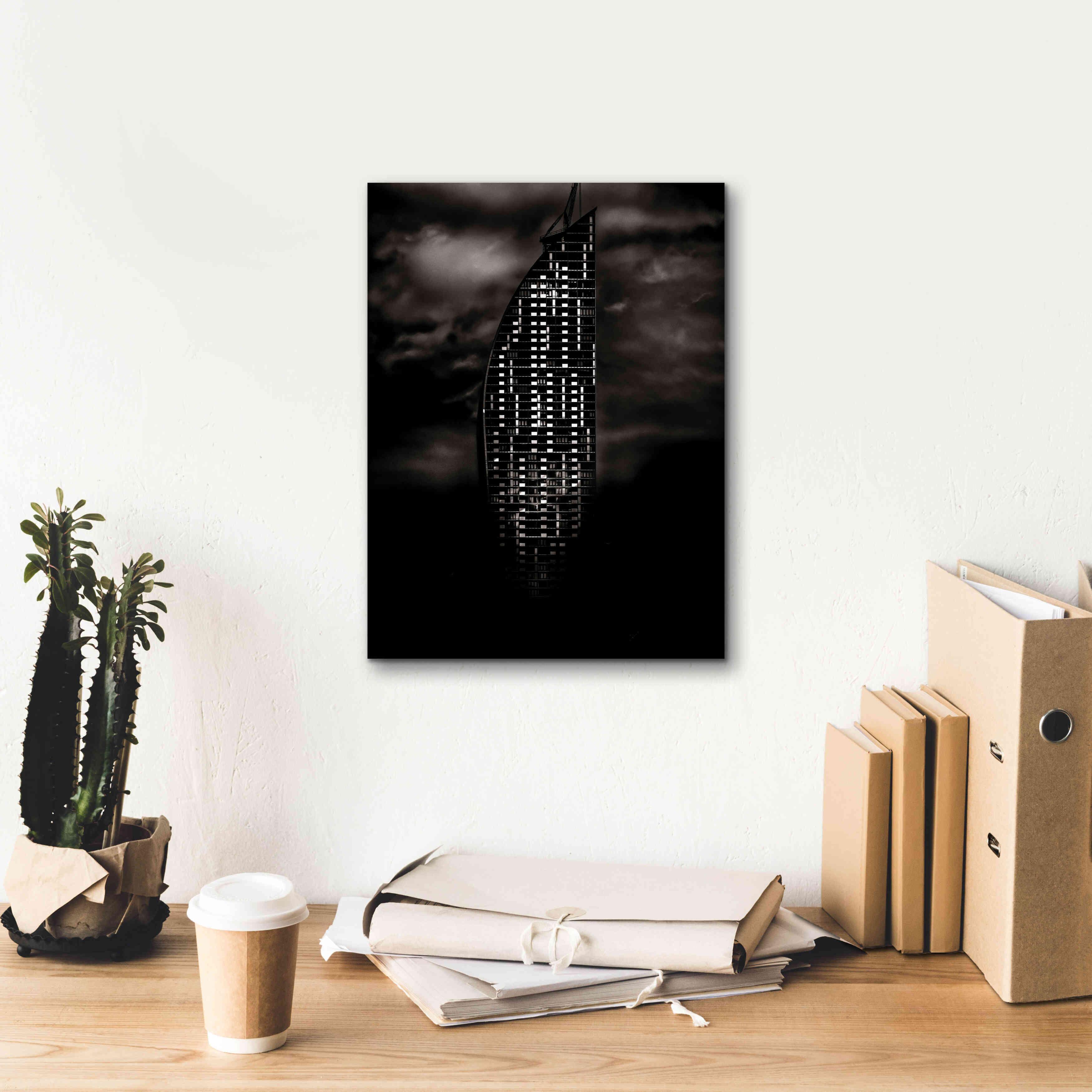'L Tower No 3' by Brian Carson, Giclee Canvas Wall Art,12 x 16