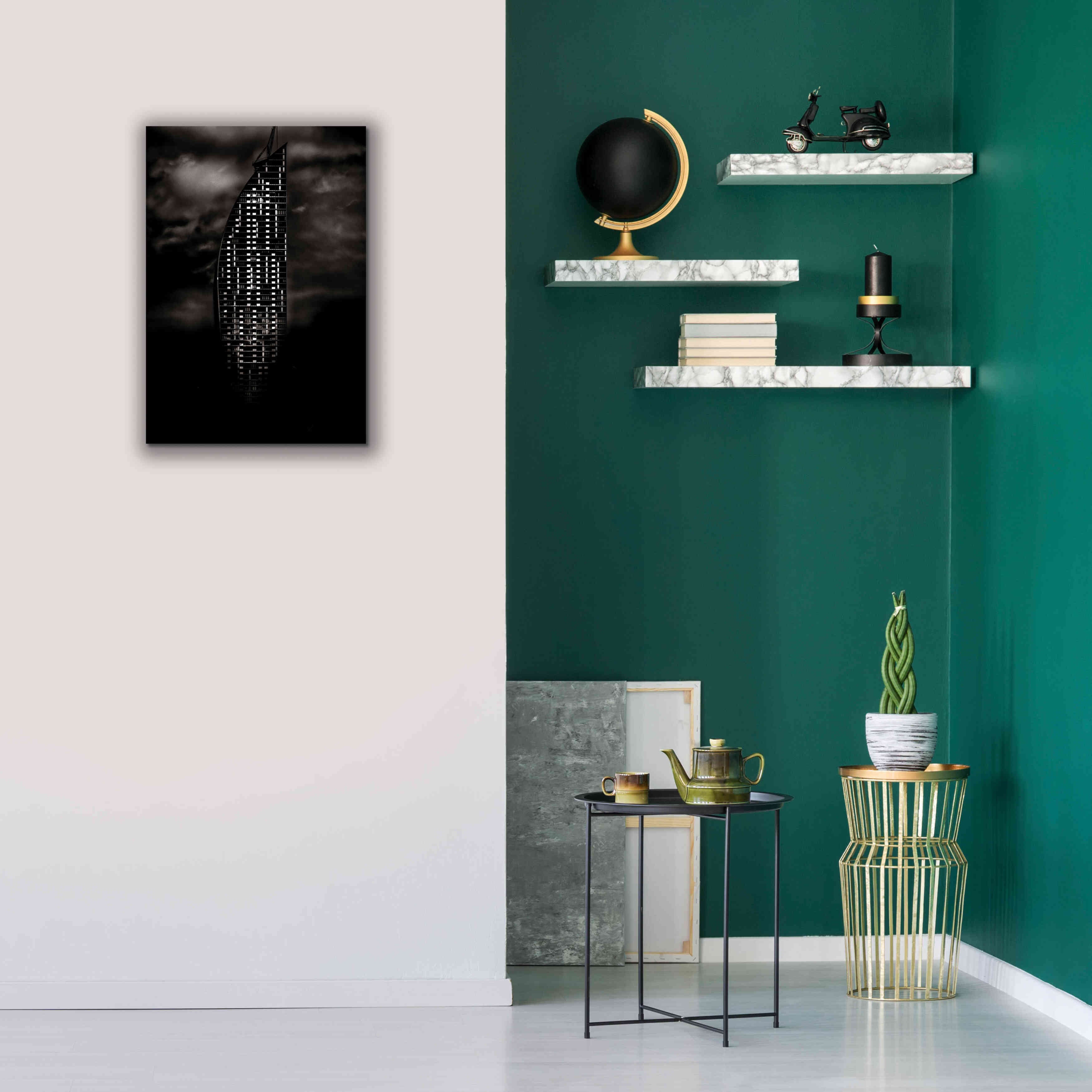 'L Tower No 3' by Brian Carson, Giclee Canvas Wall Art,18 x 26
