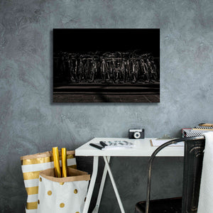 'Morning Commute No 1' by Brian Carson, Giclee Canvas Wall Art,26 x 18