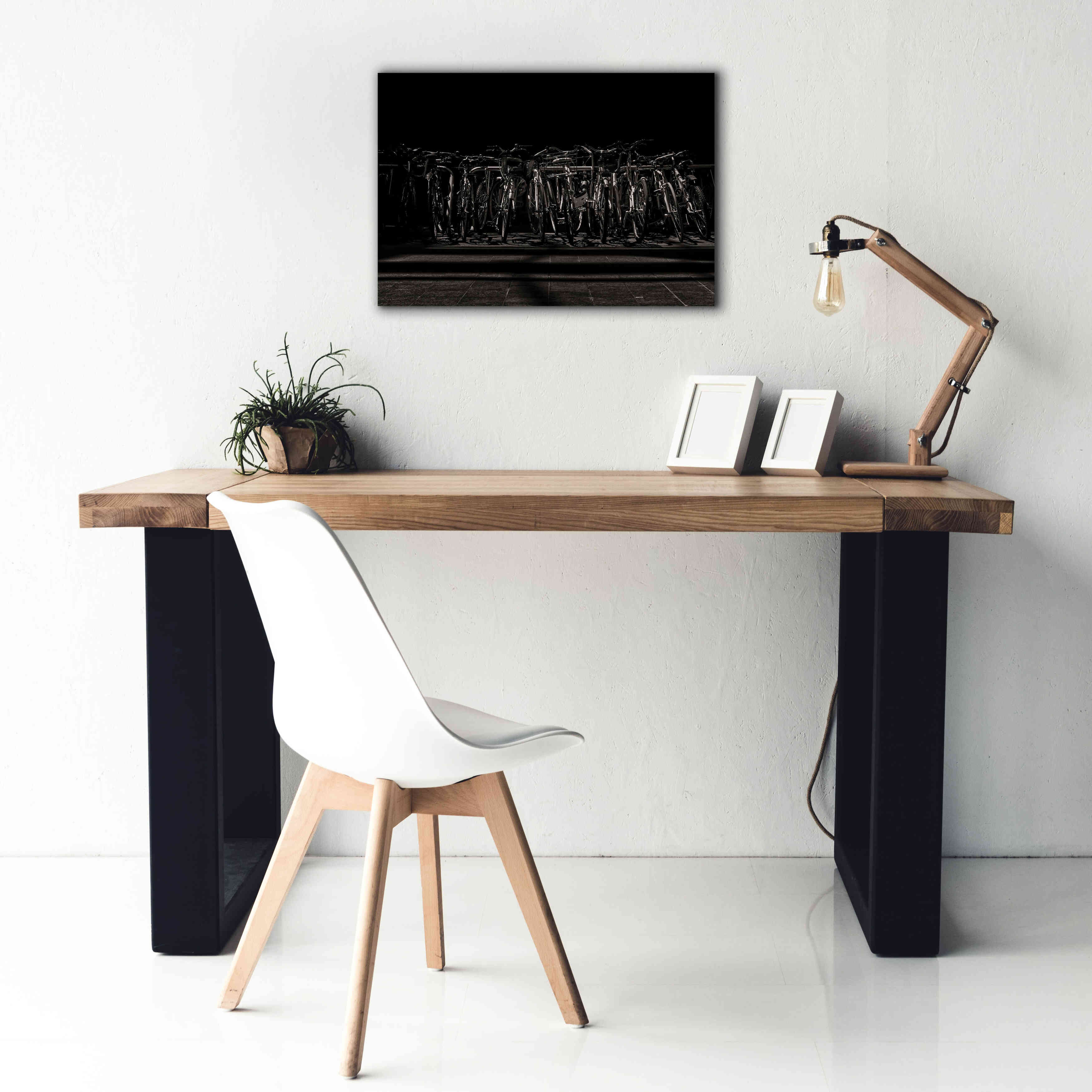 'Morning Commute No 1' by Brian Carson, Giclee Canvas Wall Art,26 x 18