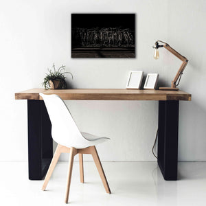 'Morning Commute No 1' by Brian Carson, Giclee Canvas Wall Art,26 x 18