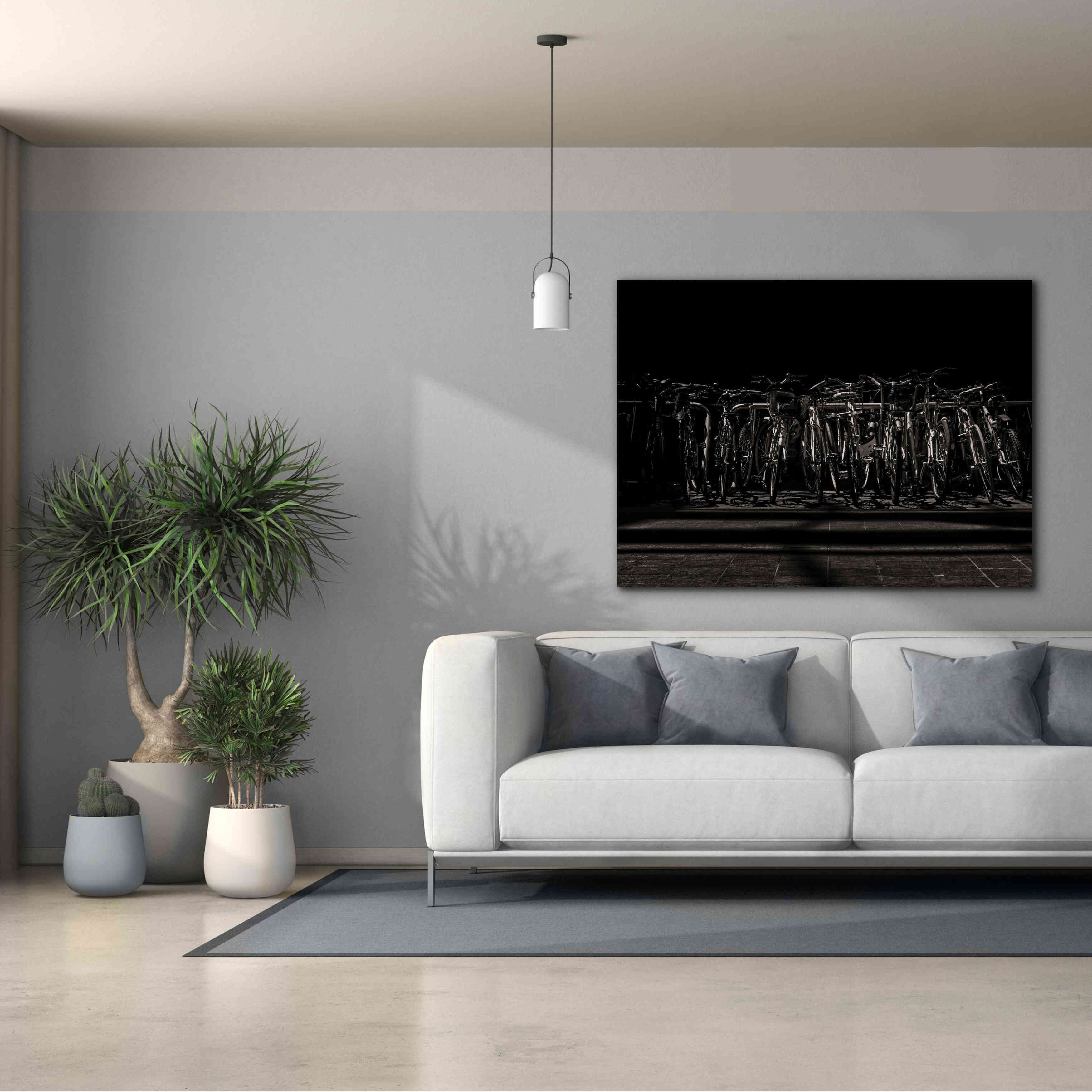 'Morning Commute No 1' by Brian Carson, Giclee Canvas Wall Art,54 x 40