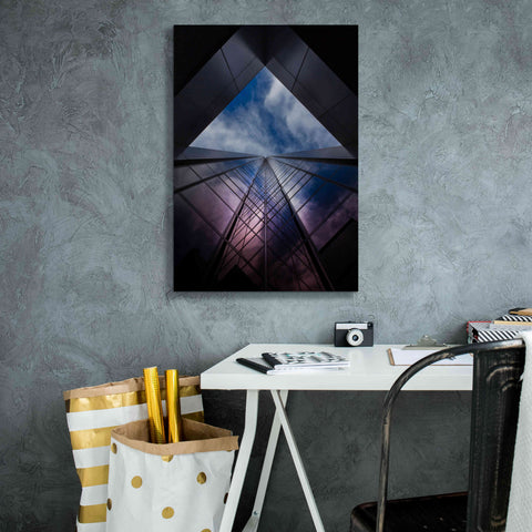 Image of 'No 100 King St W 2' by Brian Carson, Giclee Canvas Wall Art,18 x 26