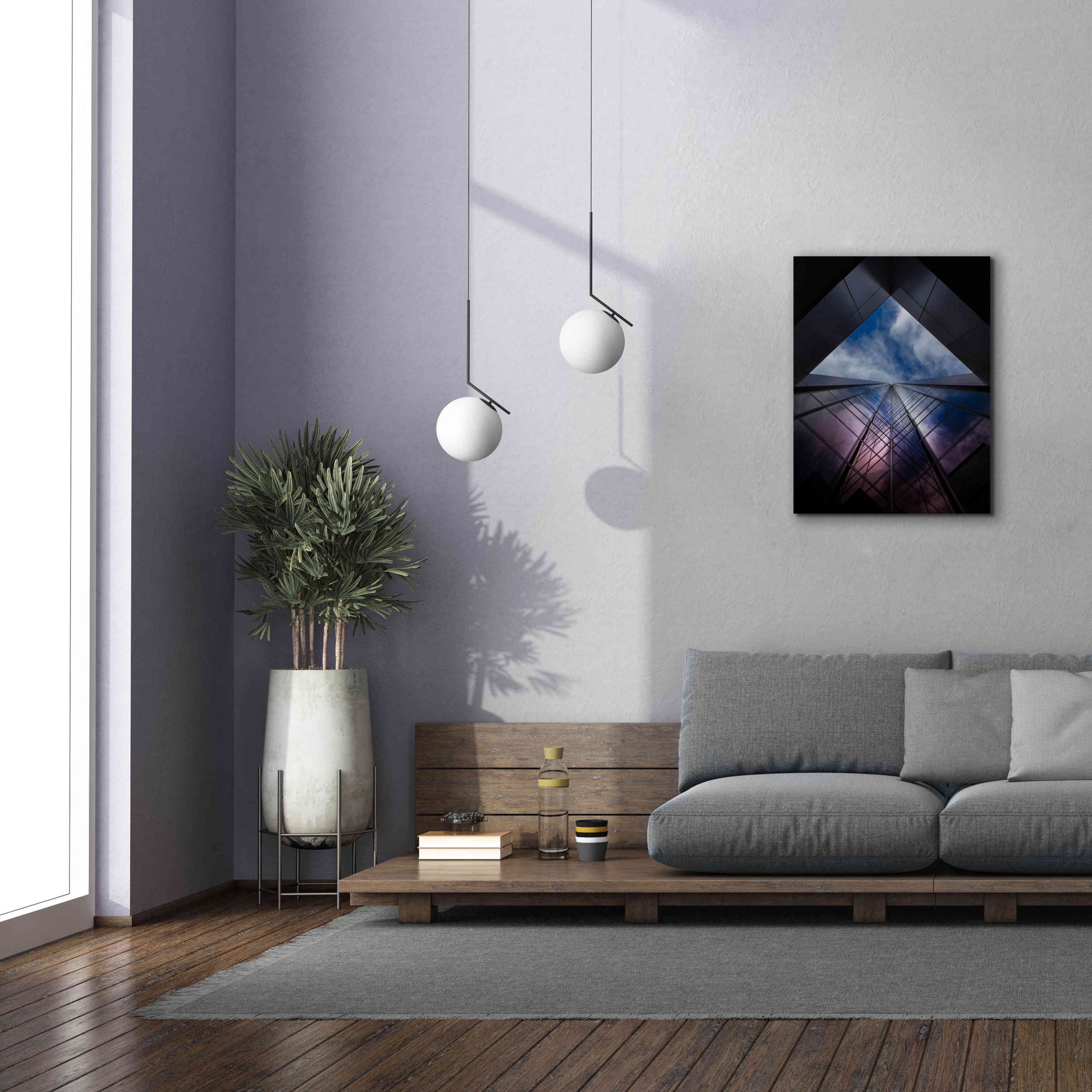 'No 100 King St W 2' by Brian Carson, Giclee Canvas Wall Art,26 x 34