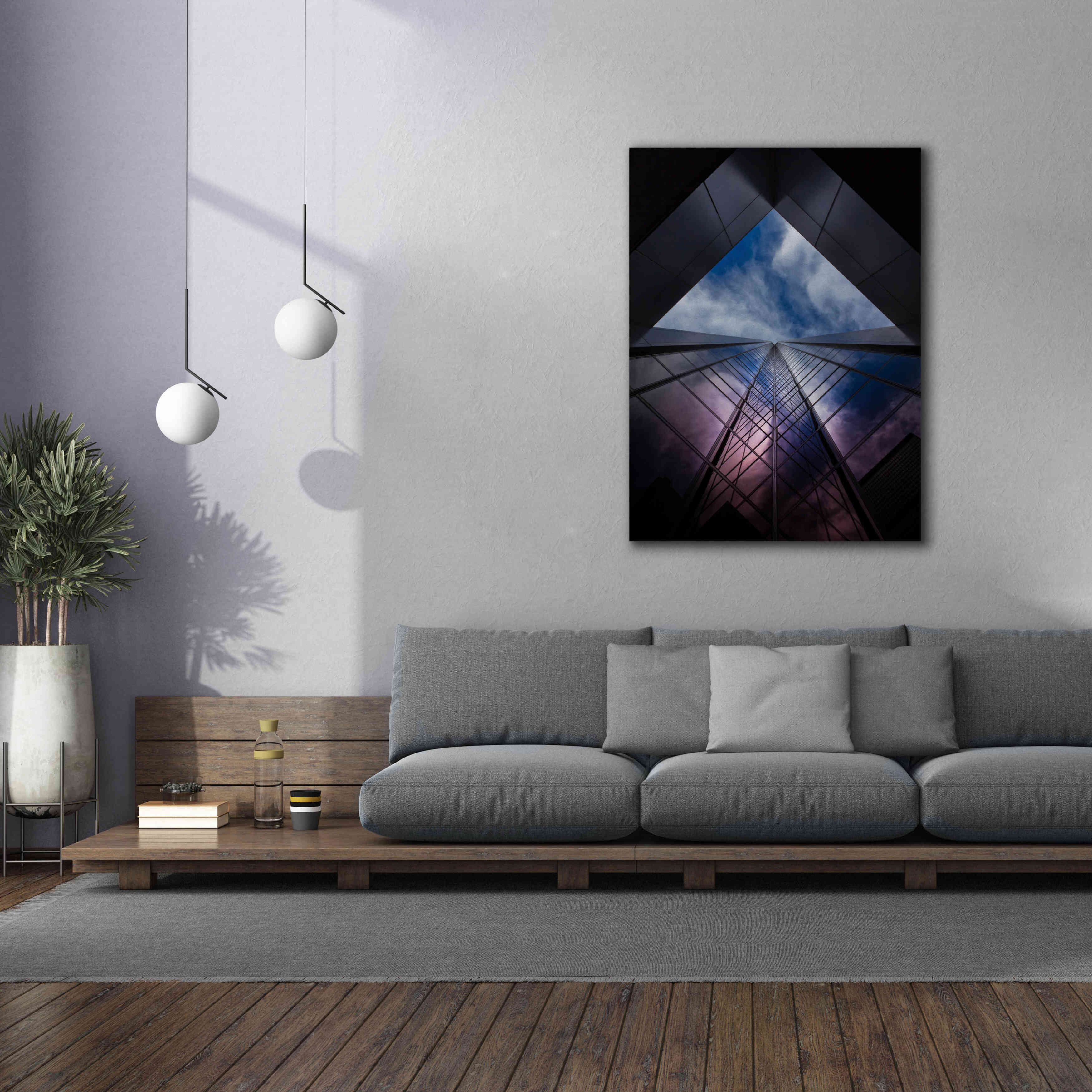 'No 100 King St W 2' by Brian Carson, Giclee Canvas Wall Art,40 x 54