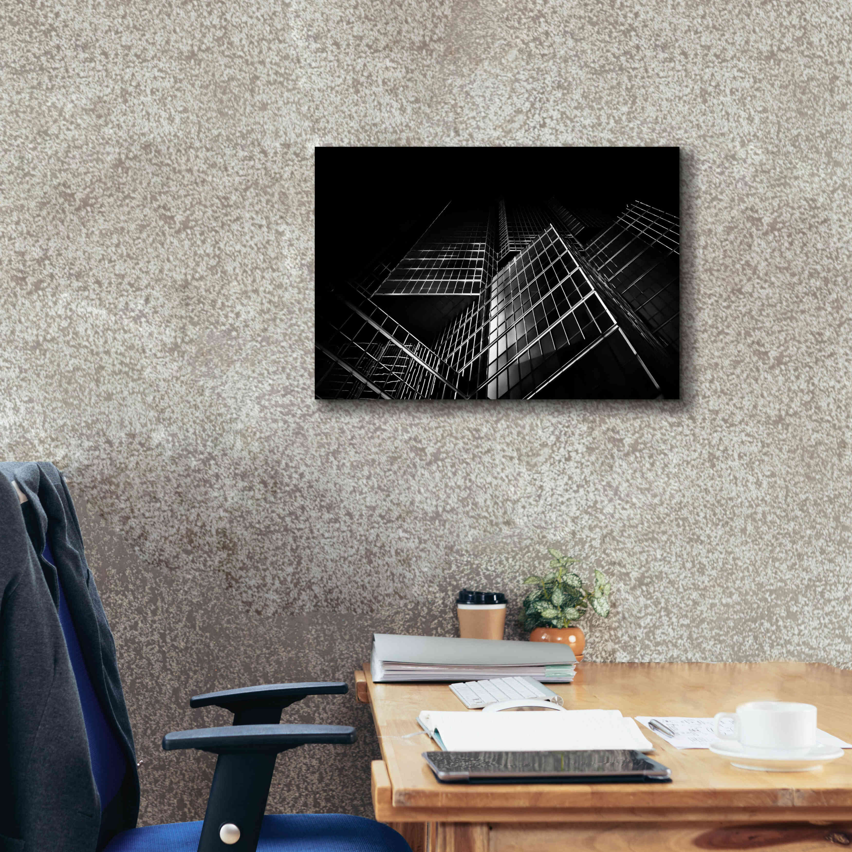 'No 200 King St W' by Brian Carson, Giclee Canvas Wall Art,26 x 18