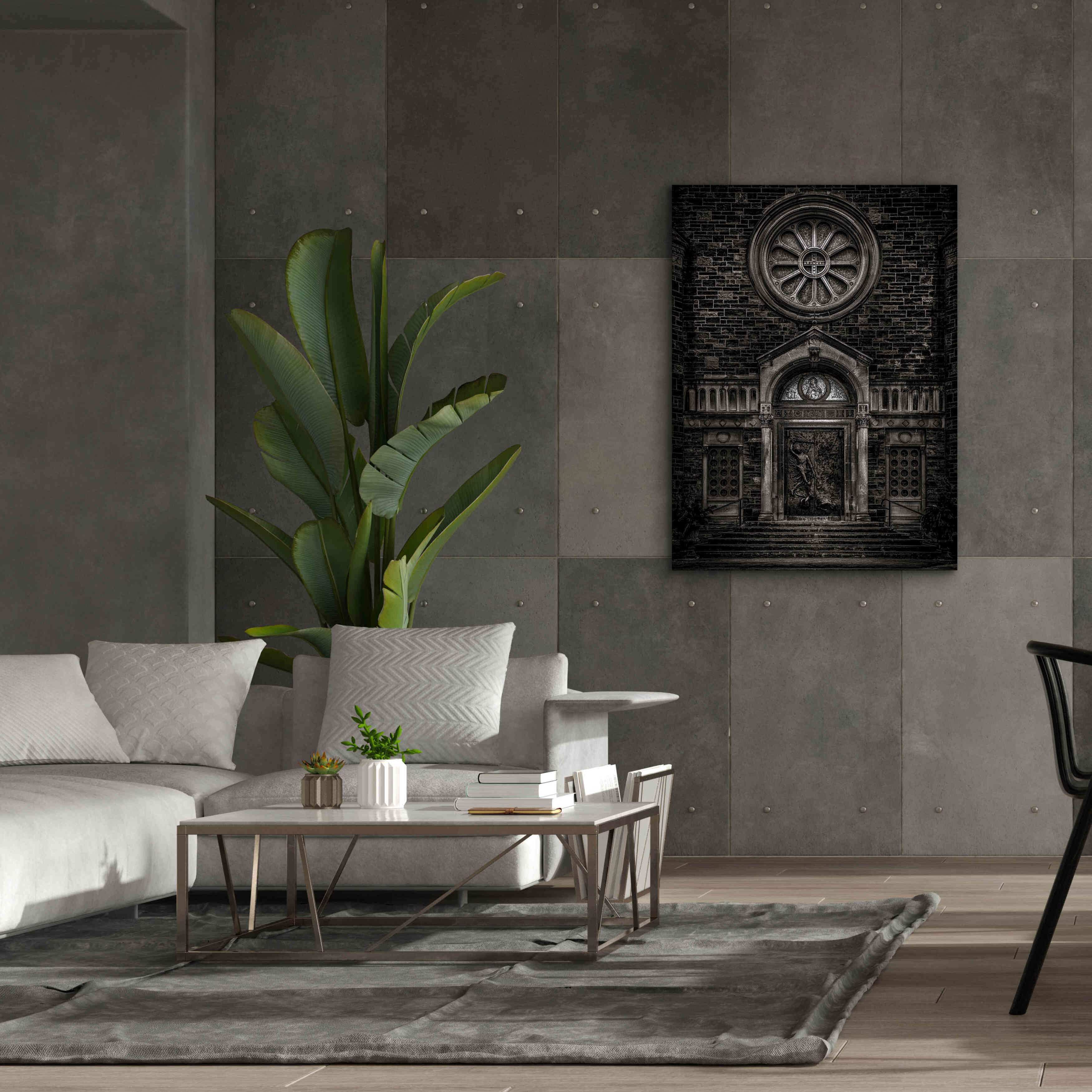 'Our Lady of Sorrows' by Brian Carson, Giclee Canvas Wall Art,40 x 54