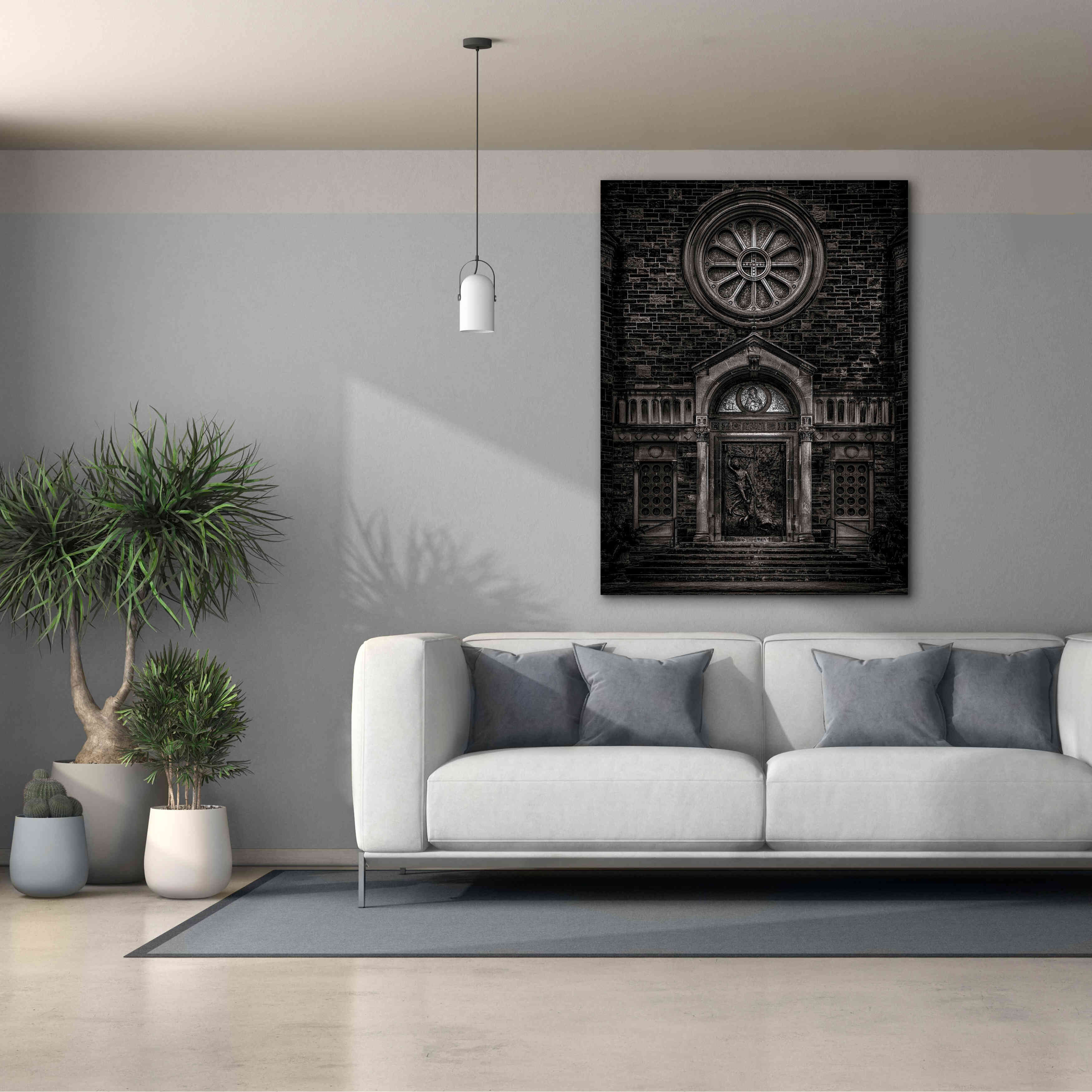'Our Lady of Sorrows' by Brian Carson, Giclee Canvas Wall Art,40 x 54