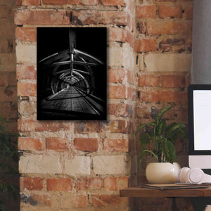 'Puente de Luz Pedestrian Bridge No 1' by Brian Carson, Giclee Canvas Wall Art,12 x 16