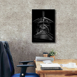 'Puente de Luz Pedestrian Bridge No 1' by Brian Carson, Giclee Canvas Wall Art,18 x 26