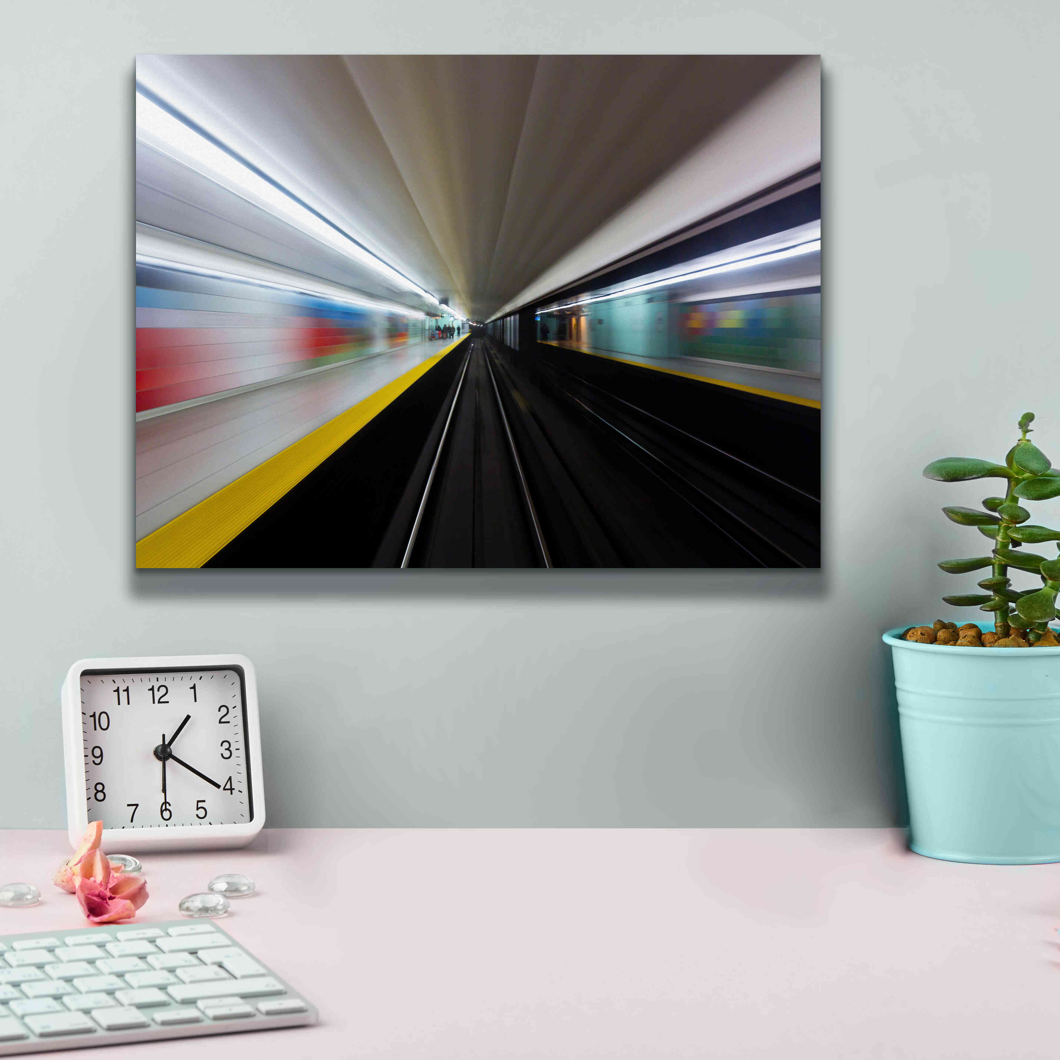 'Speed No 2' by Brian Carson, Giclee Canvas Wall Art,16 x 12