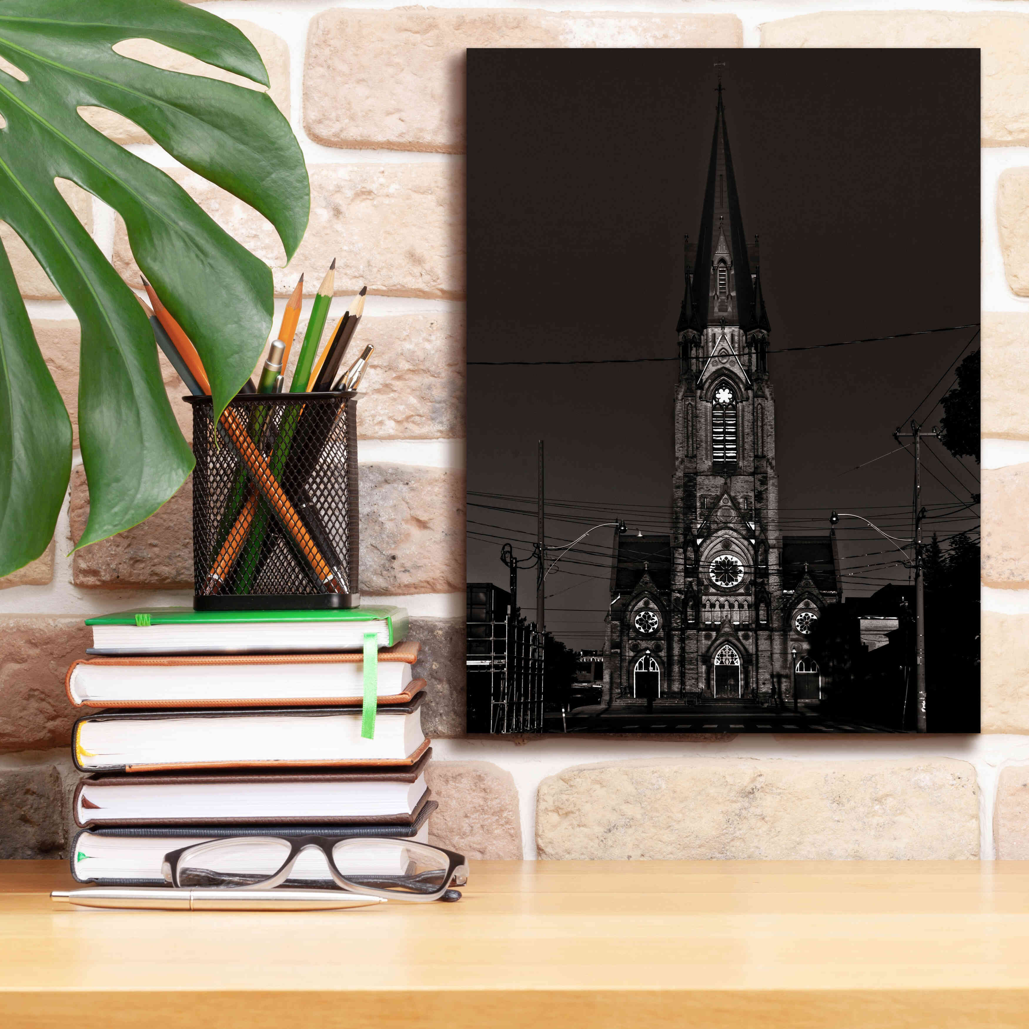 'St. Mary's Church No 1' by Brian Carson, Giclee Canvas Wall Art,12 x 16