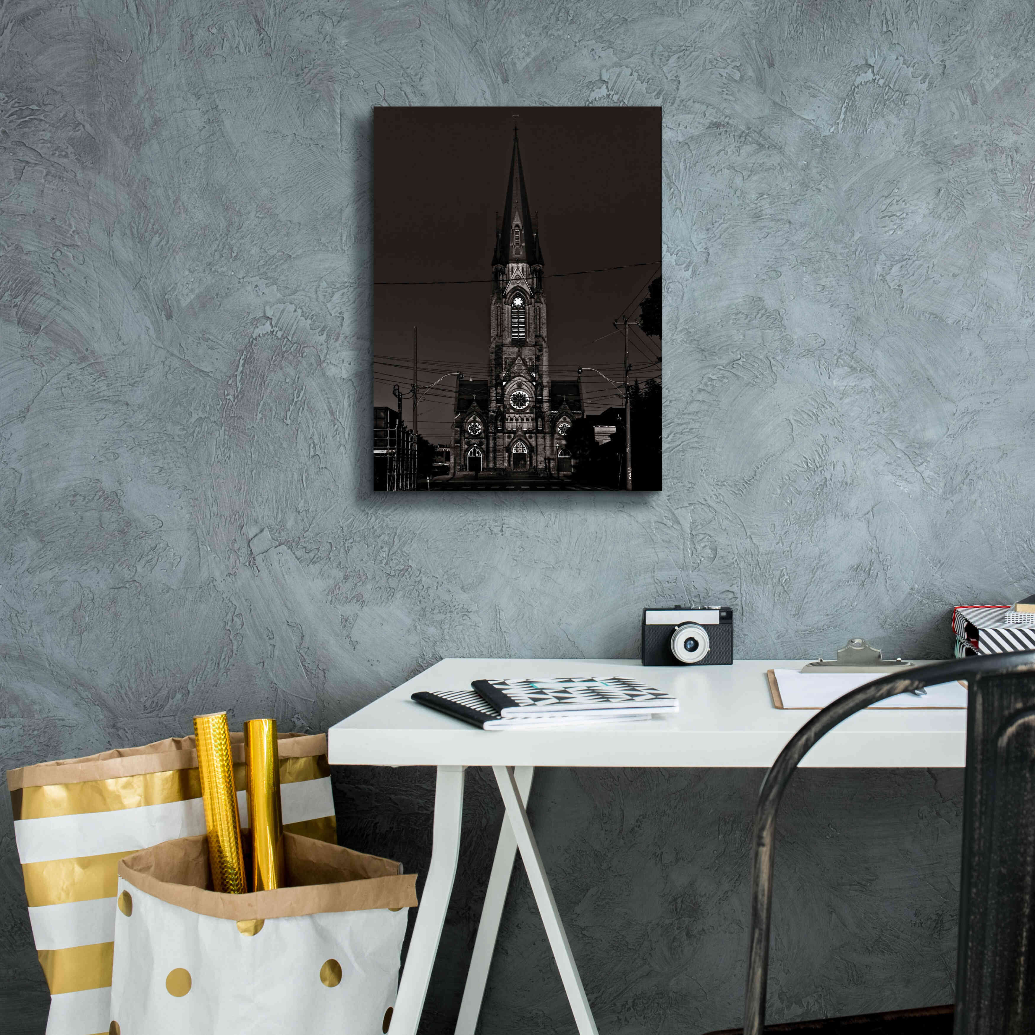 'St. Mary's Church No 1' by Brian Carson, Giclee Canvas Wall Art,12 x 16