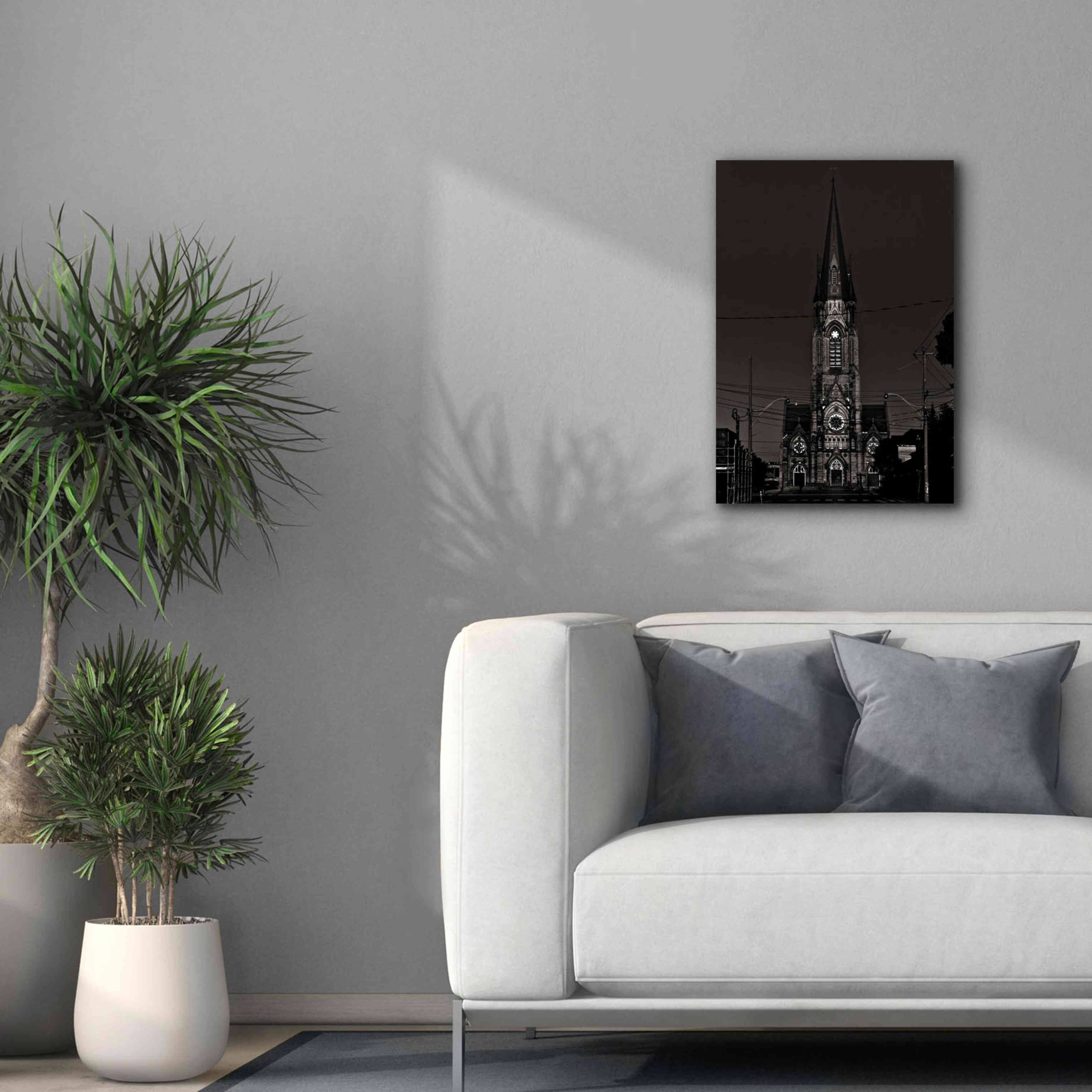'St. Mary's Church No 1' by Brian Carson, Giclee Canvas Wall Art,18 x 26
