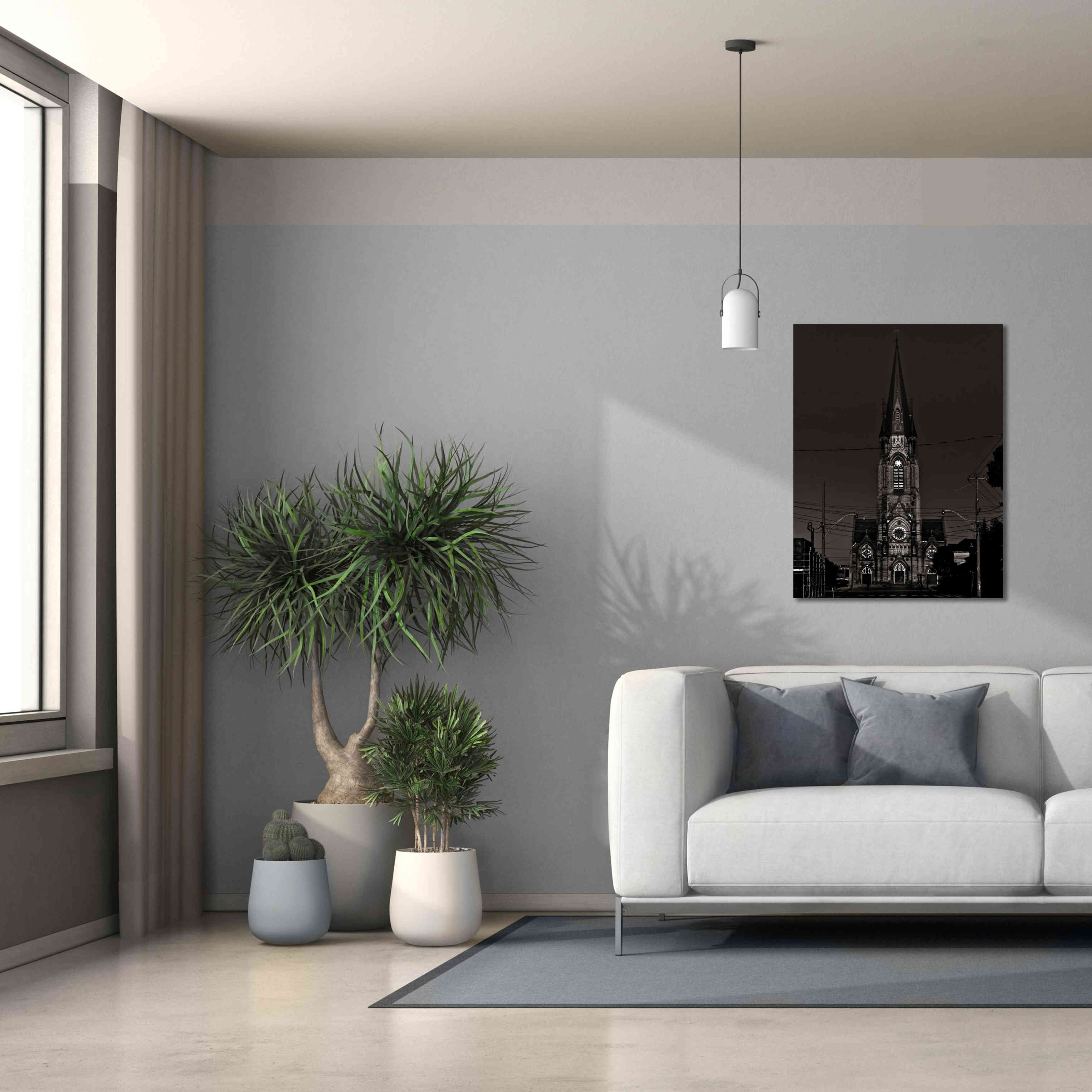 'St. Mary's Church No 1' by Brian Carson, Giclee Canvas Wall Art,26 x 34