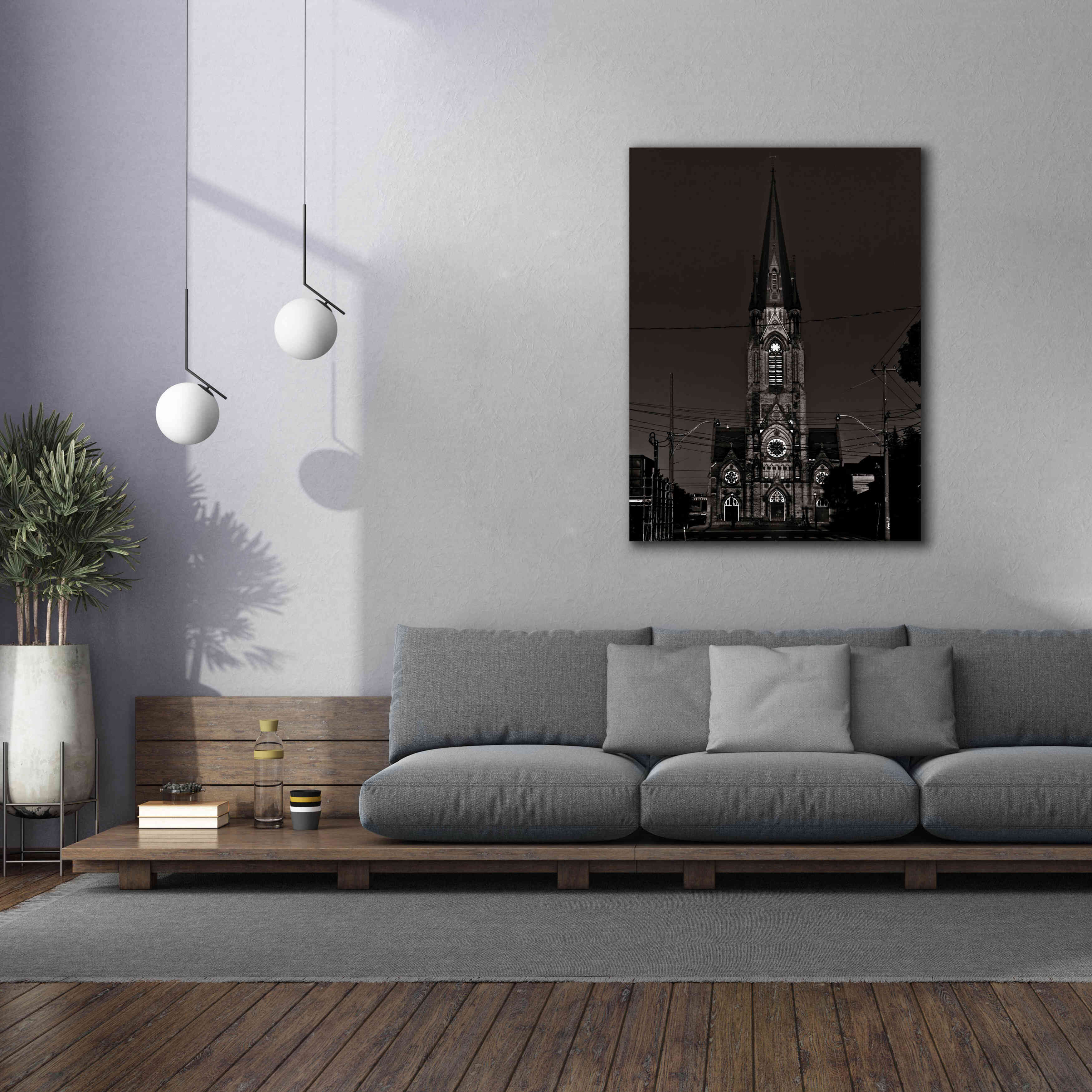 'St. Mary's Church No 1' by Brian Carson, Giclee Canvas Wall Art,40 x 54