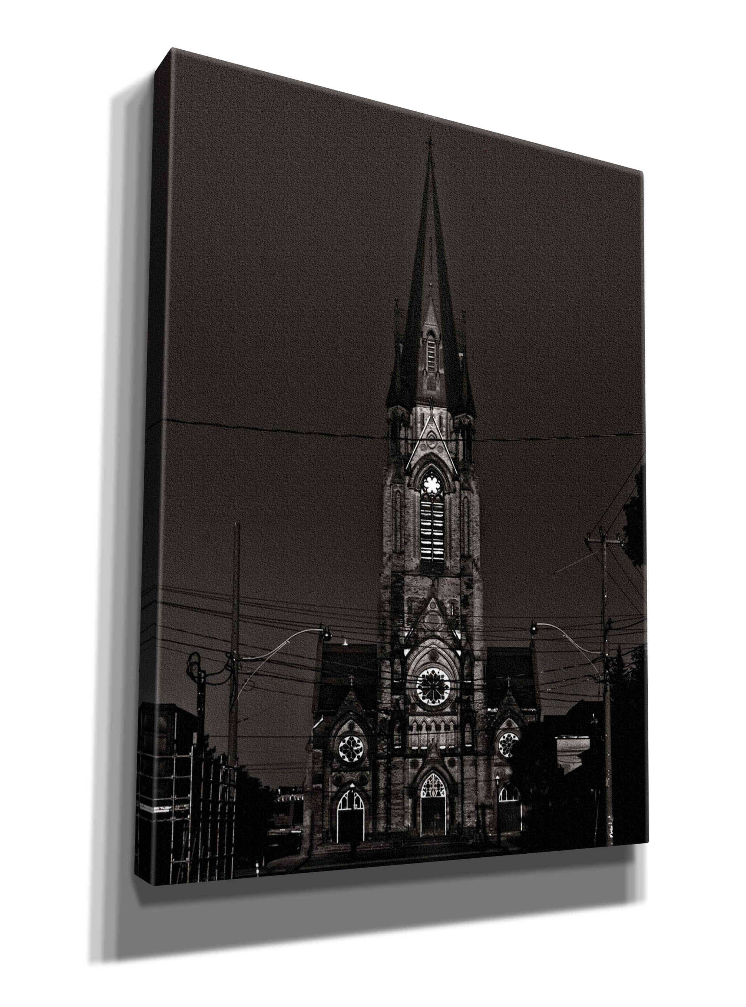 'St. Mary's Church No 1' by Brian Carson, Giclee Canvas Wall Art