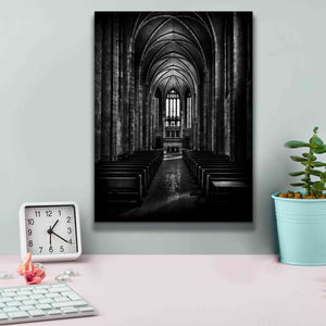 'Trinity College Chapel' by Brian Carson, Giclee Canvas Wall Art,12 x 16