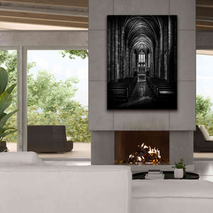 'Trinity College Chapel' by Brian Carson, Giclee Canvas Wall Art,40 x 54