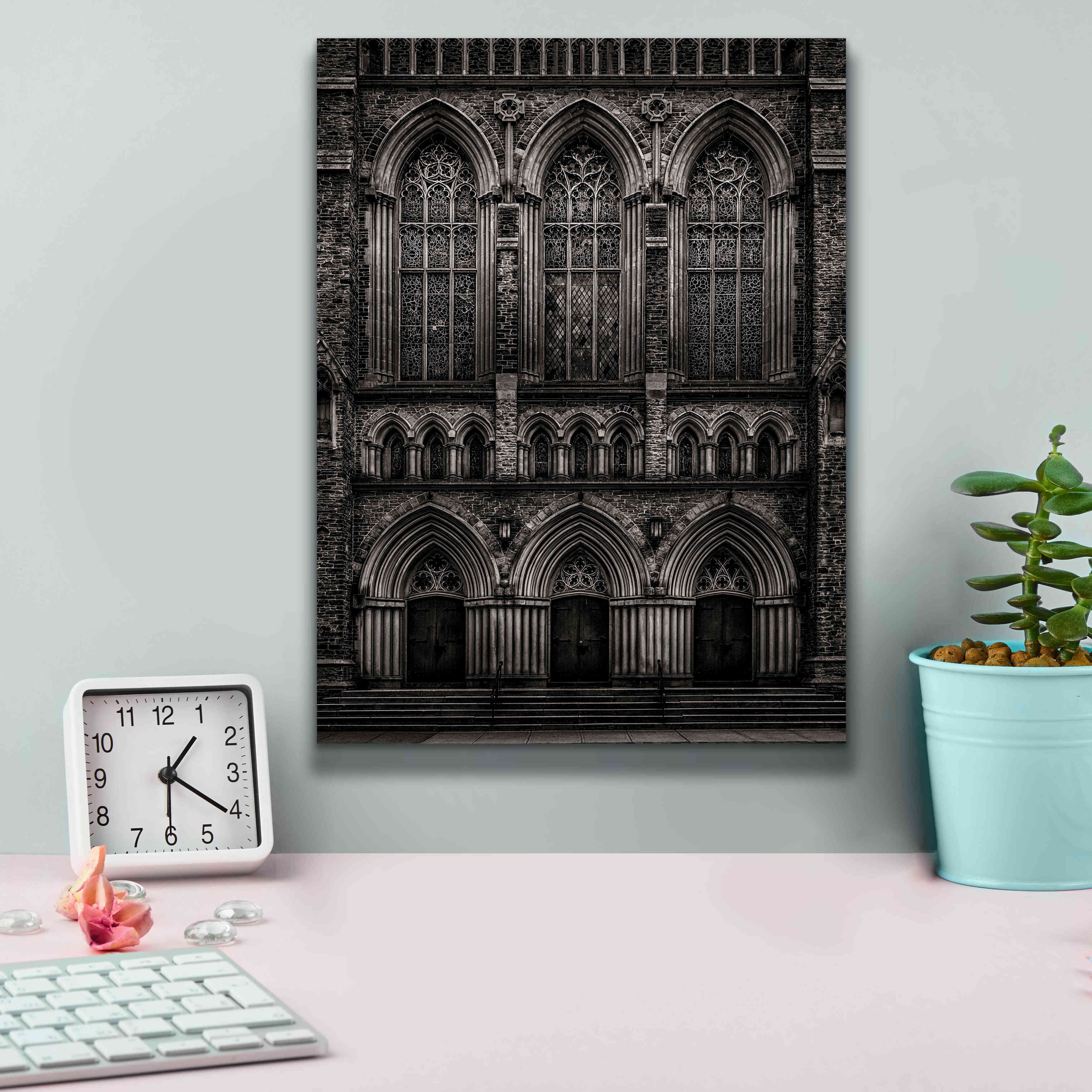 'St Pauls Bloor Street No 2' by Brian Carson, Giclee Canvas Wall Art,12 x 16